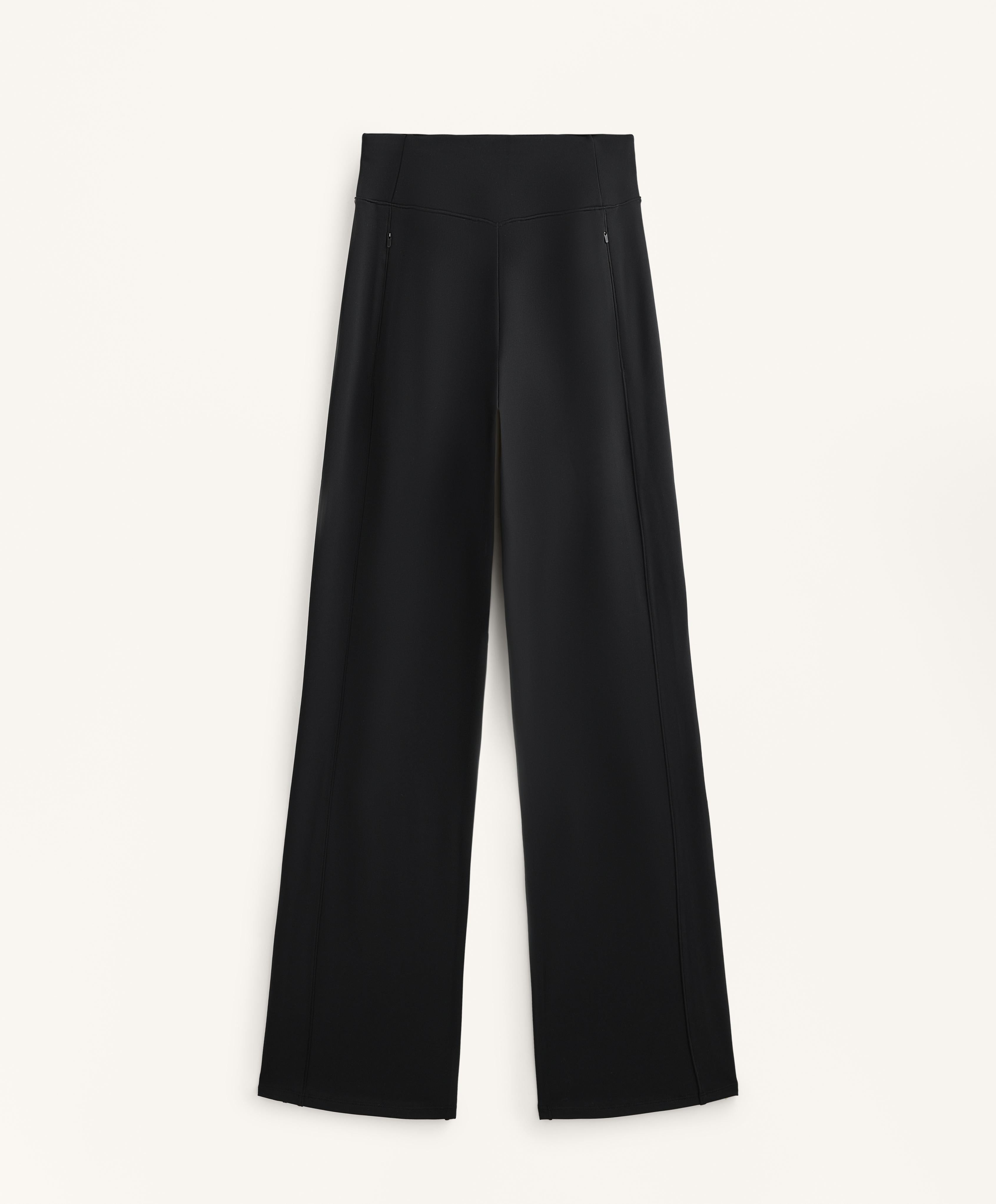 HIGH RISE WARM STRAIGHT LEG TROUSERS