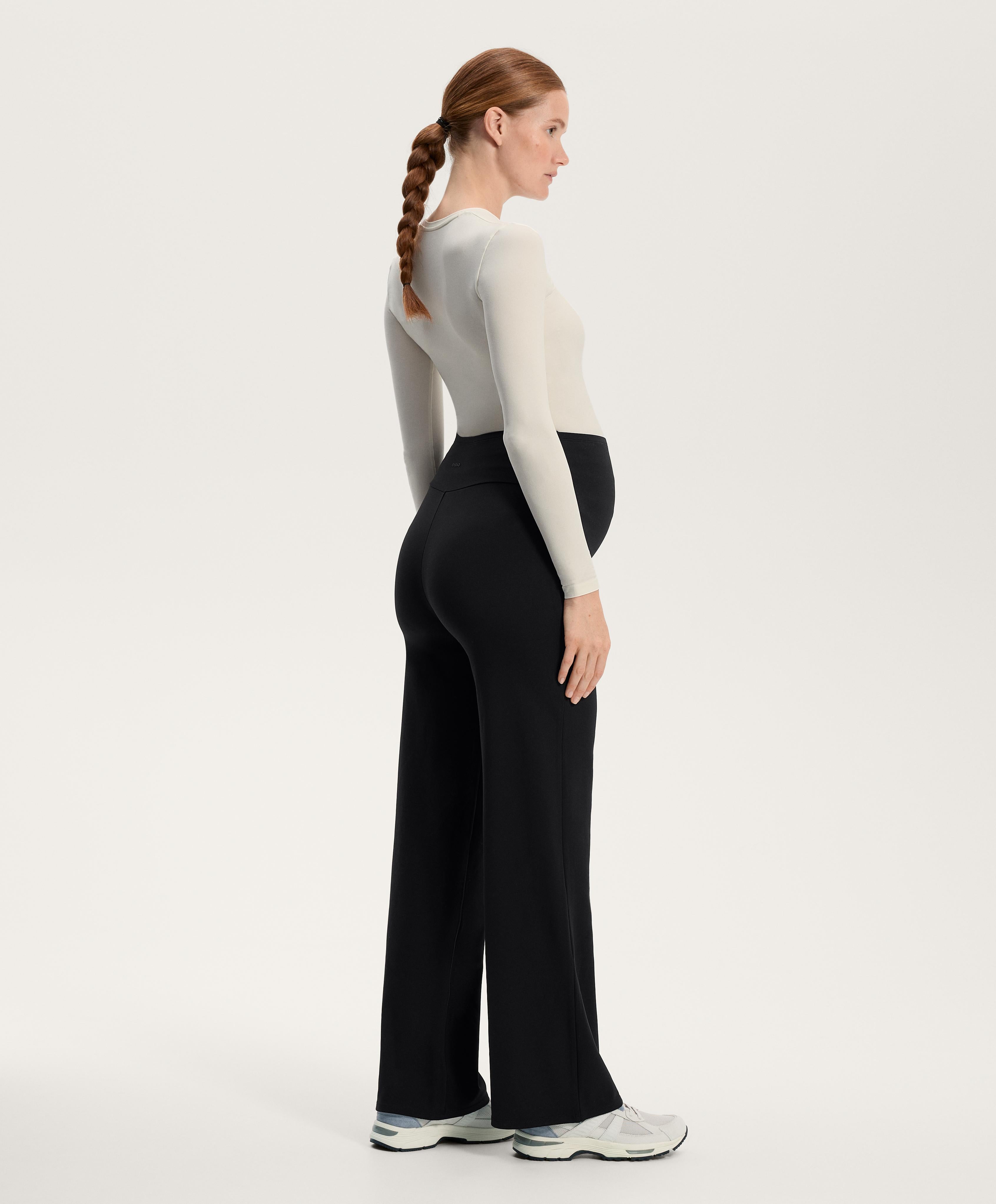 STRAIGHT LEG WARM MATERNITY TROUSERS