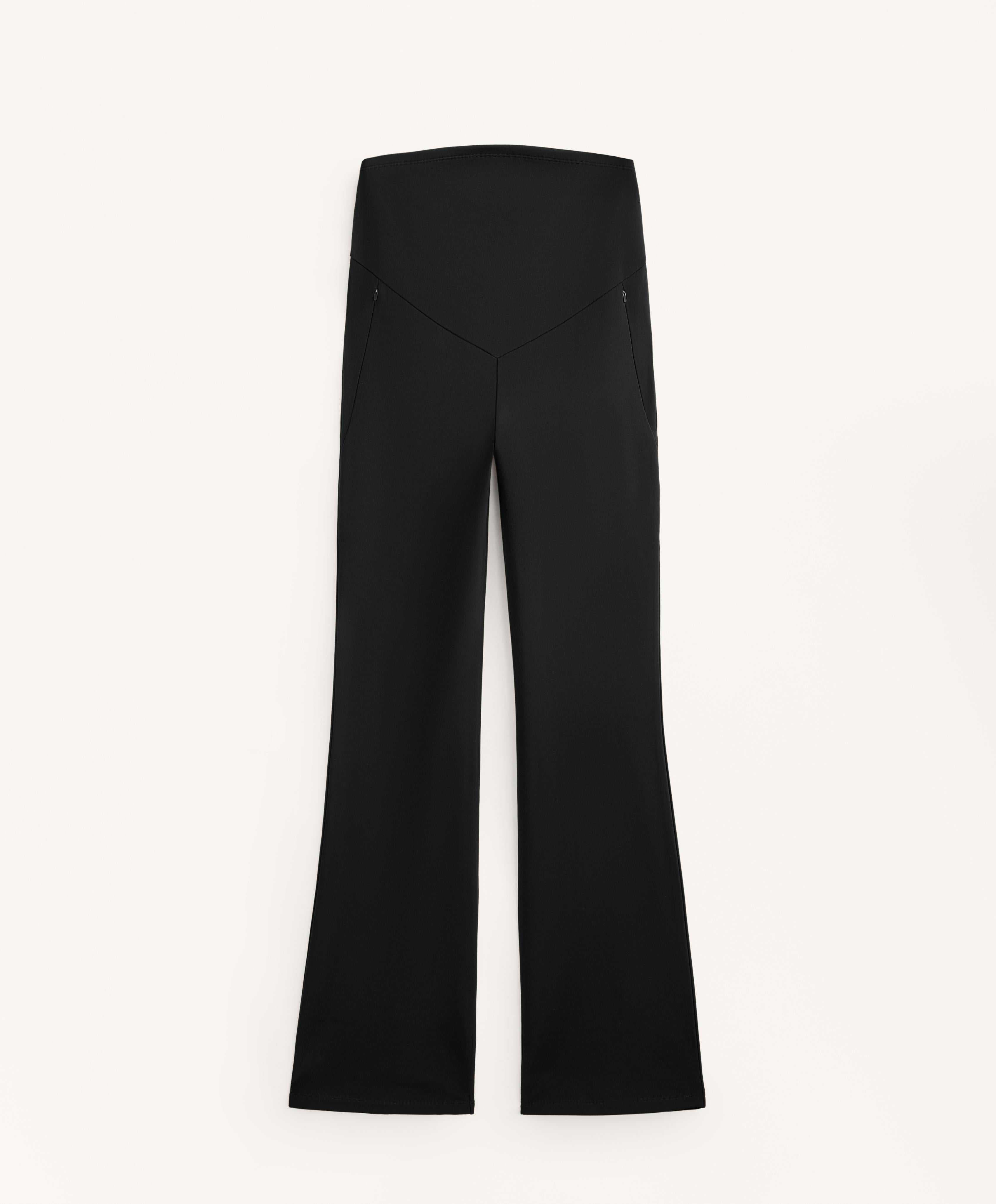 WARM FLARE MATERNITY TROUSERS