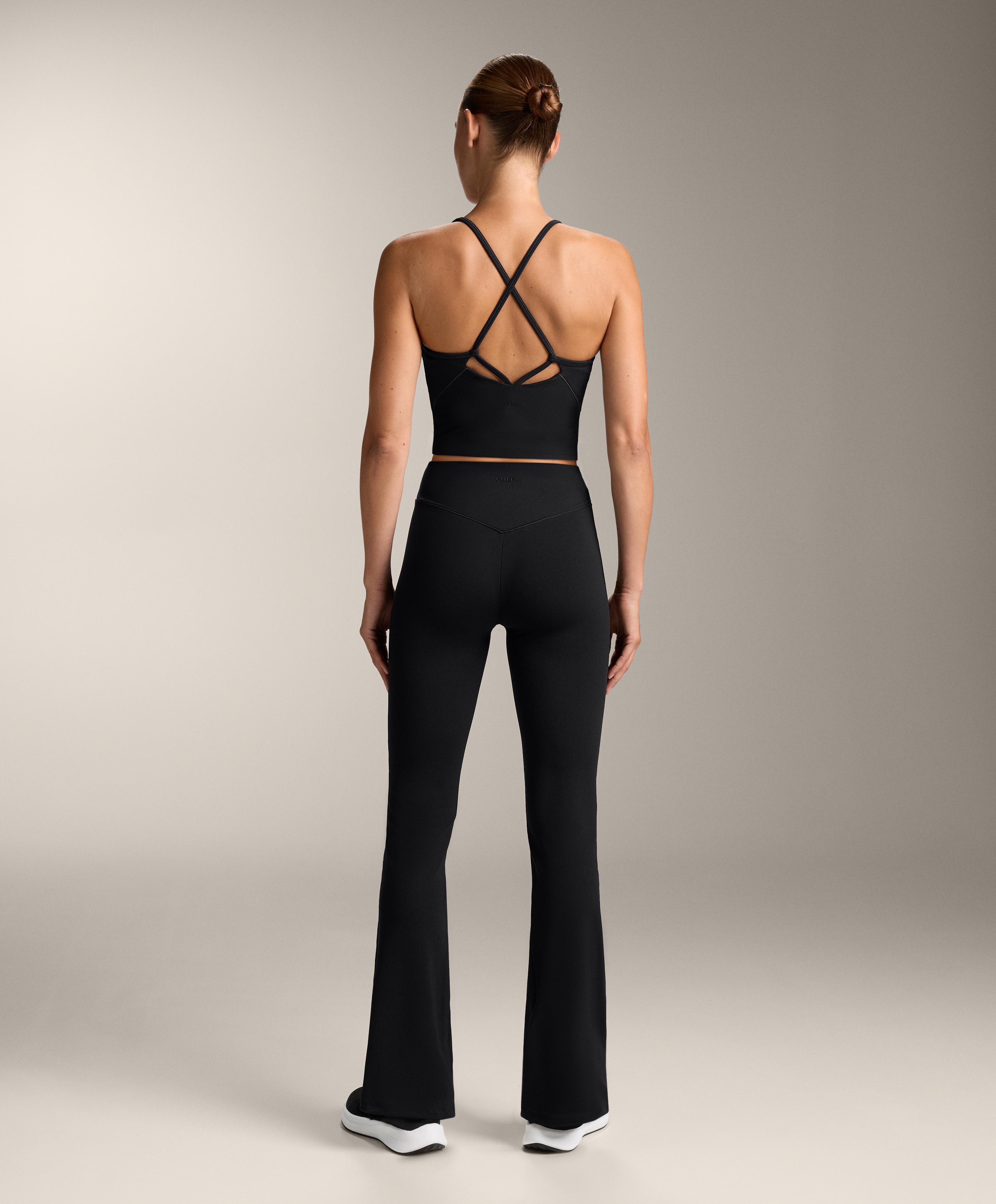 EVERMOVE HIGH RISE FLARE TROUSERS