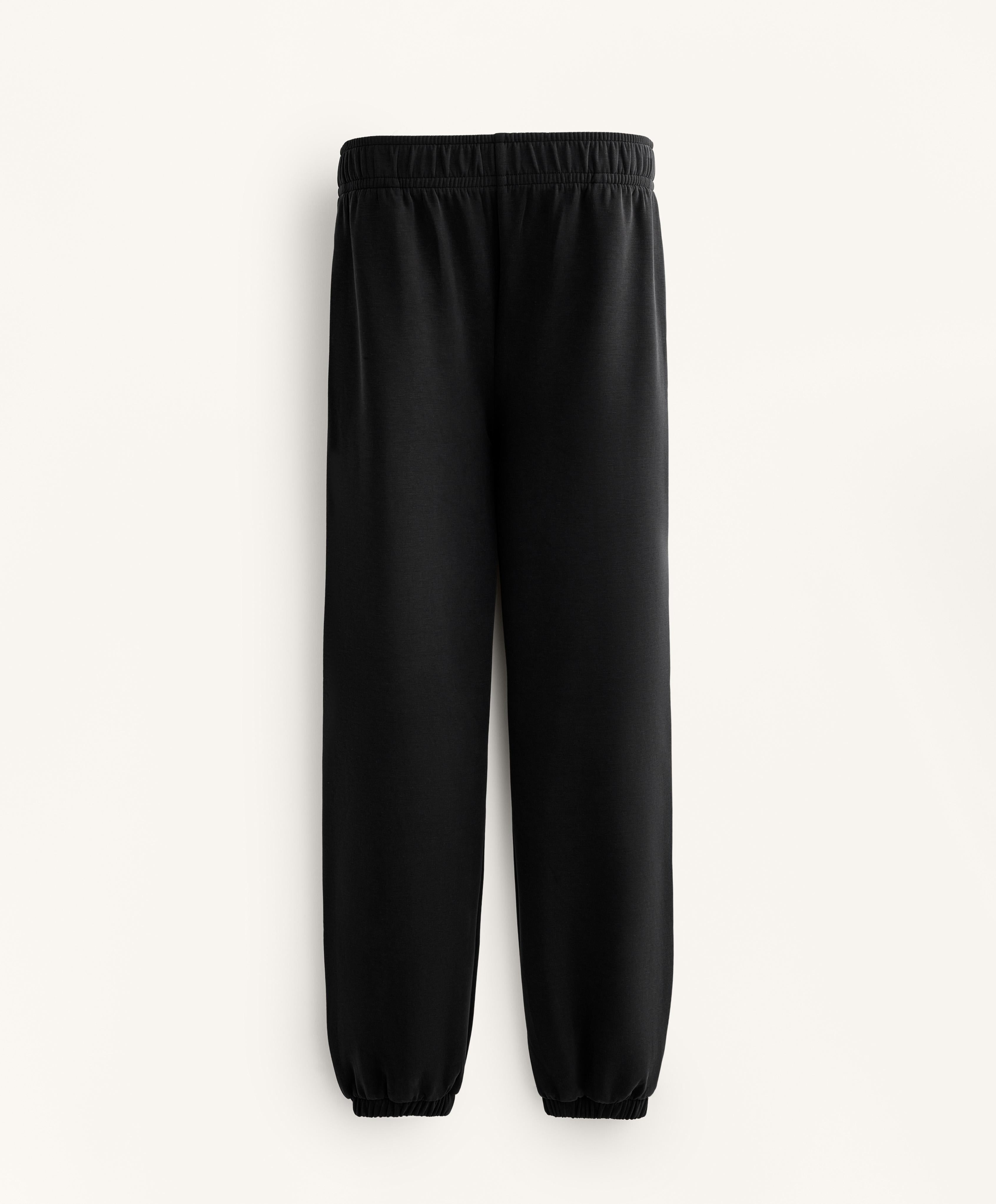 JOGGERS WITH BRUSHED MODAL