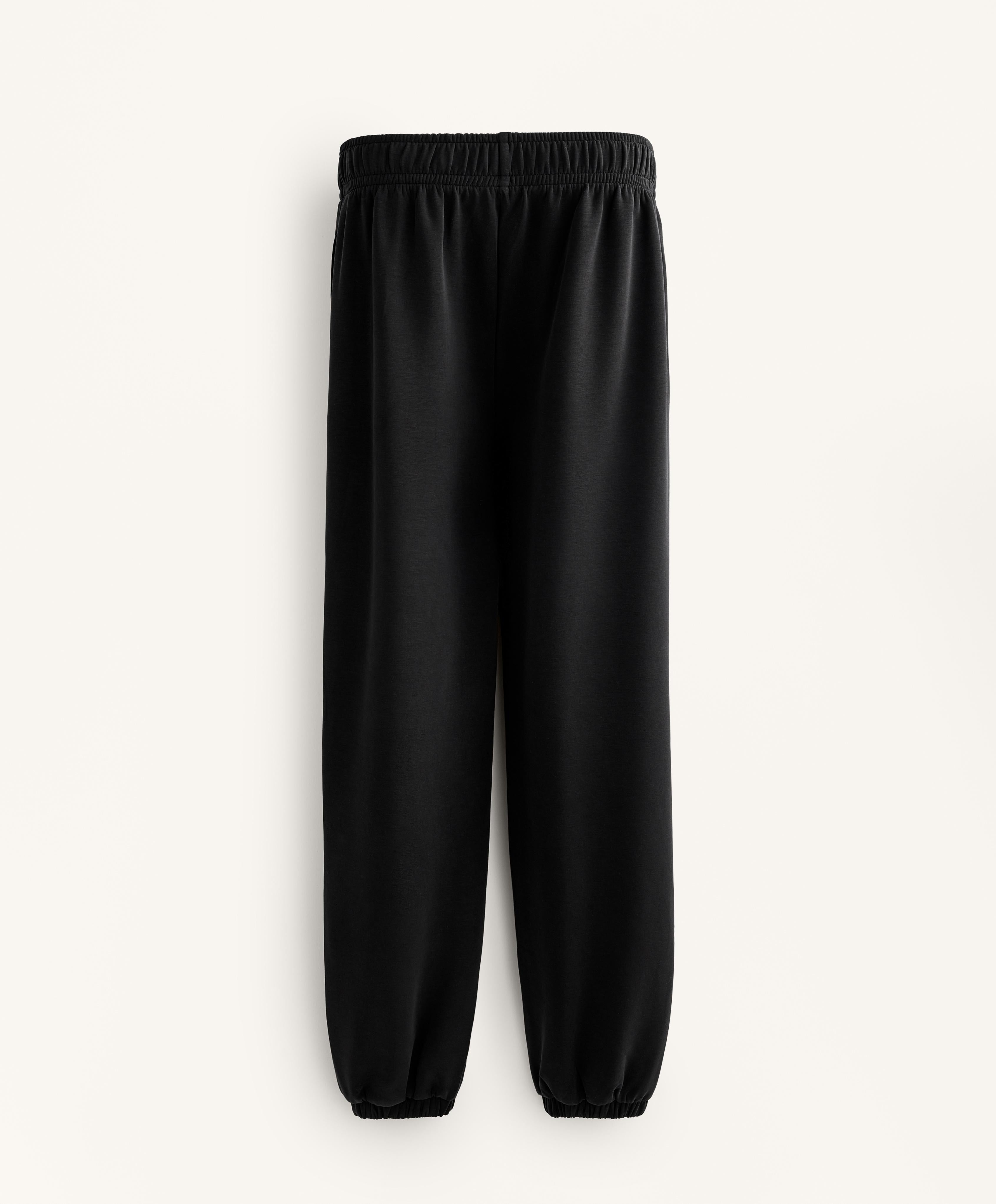 JOGGERS WITH BRUSHED MODAL