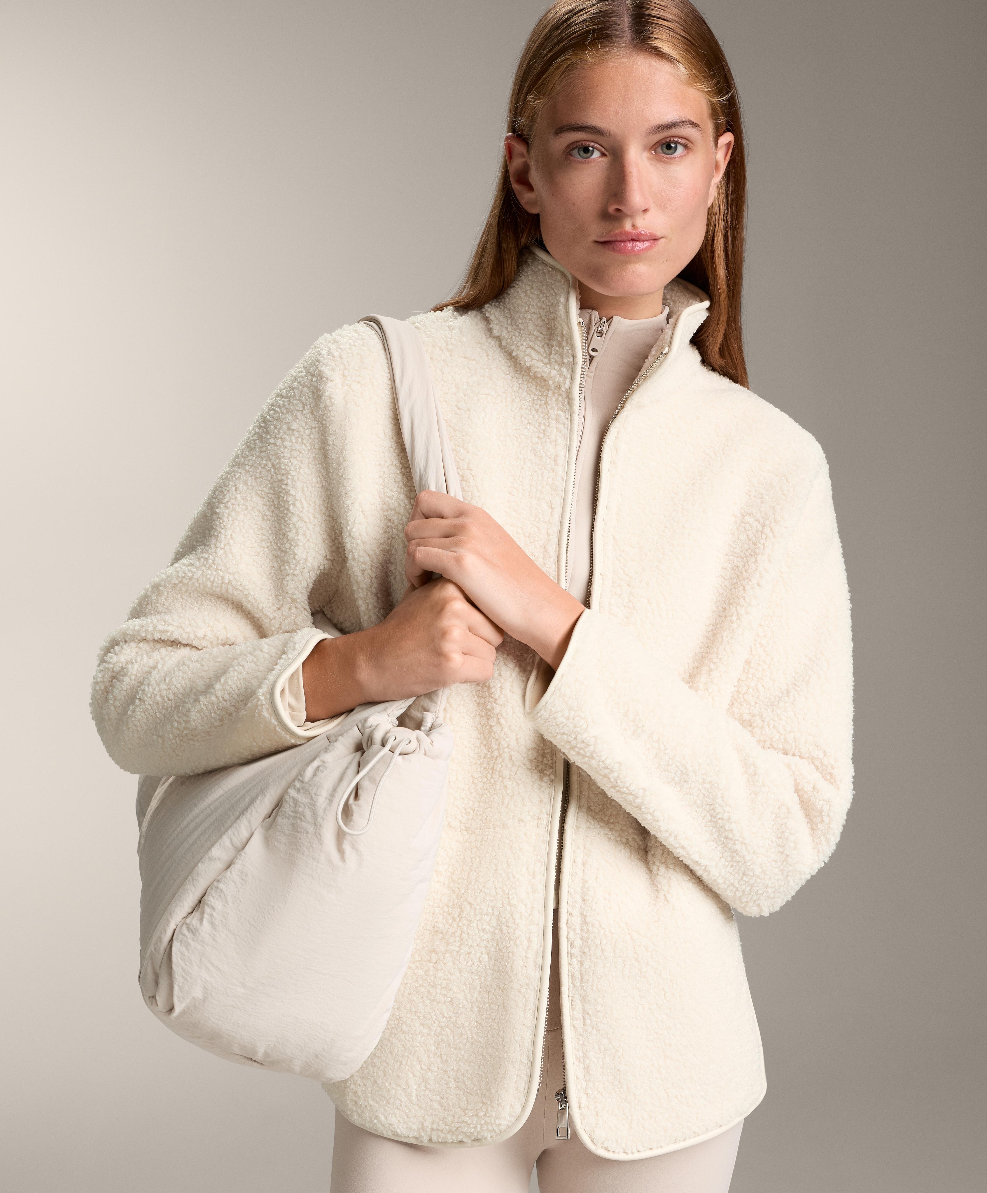 FAUX SHEARLING JACKET