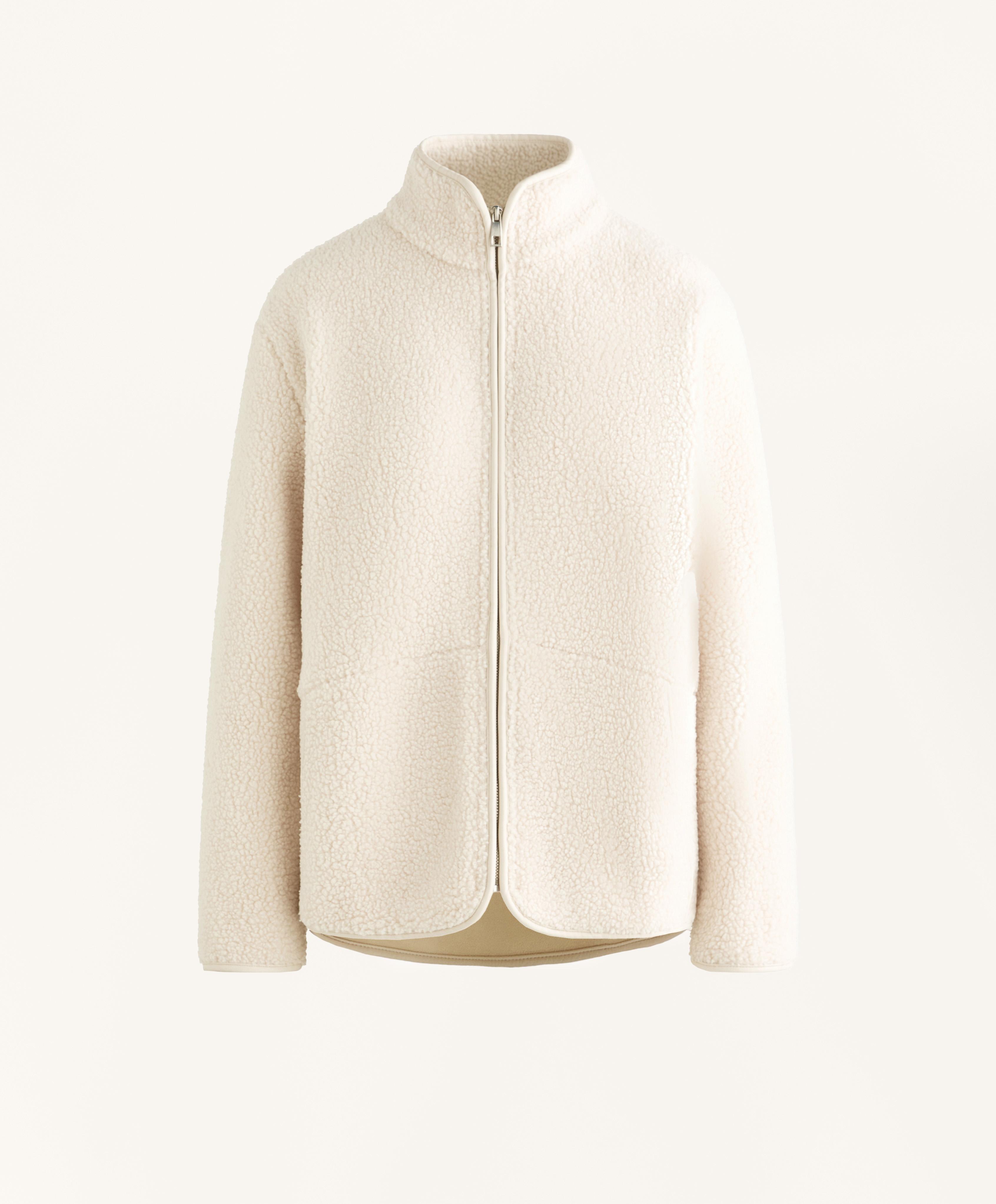 FAUX SHEARLING JACKET
