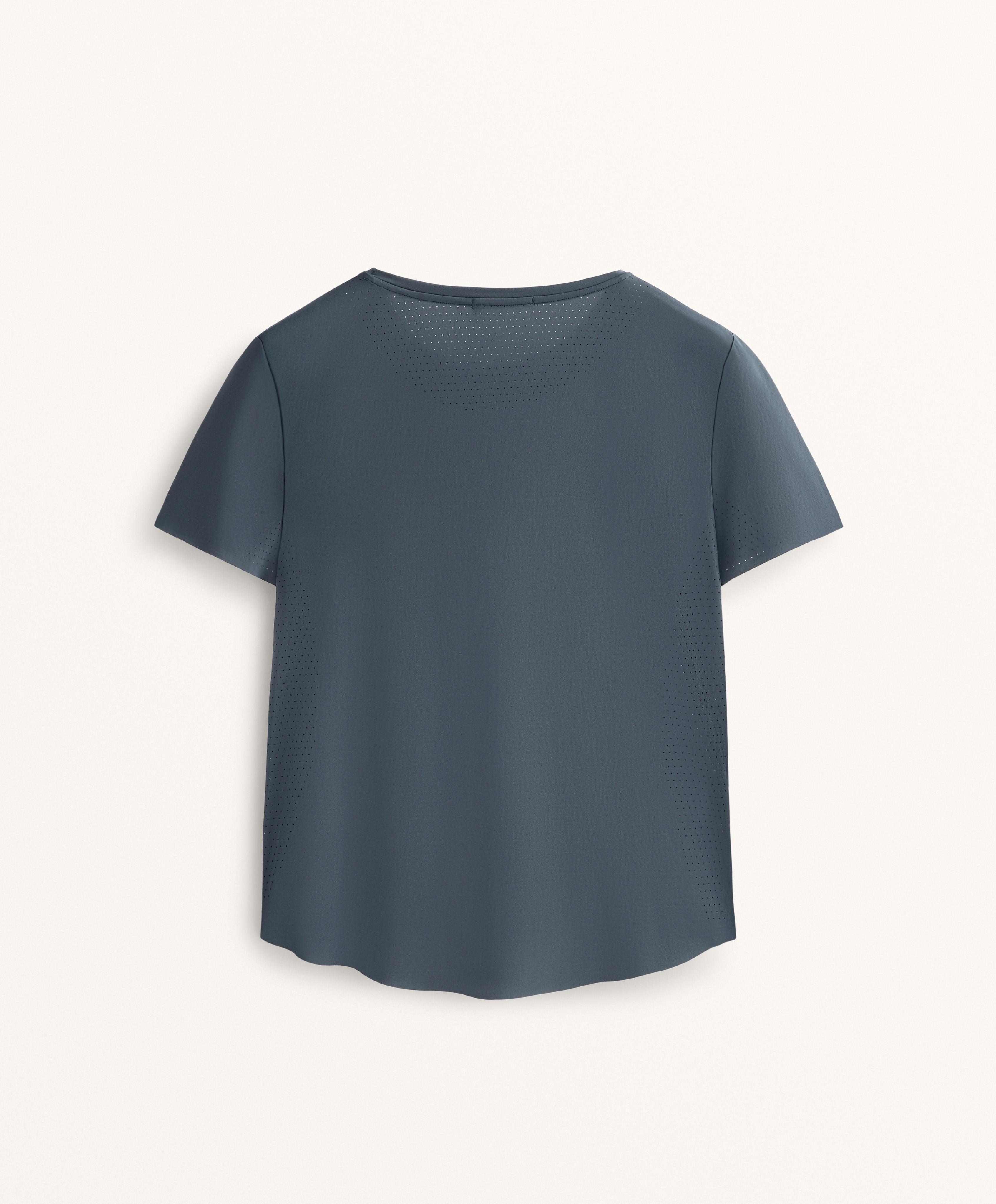 MICROPERFORATED SHORT SLEEVED TECHNICAL T SHIRT