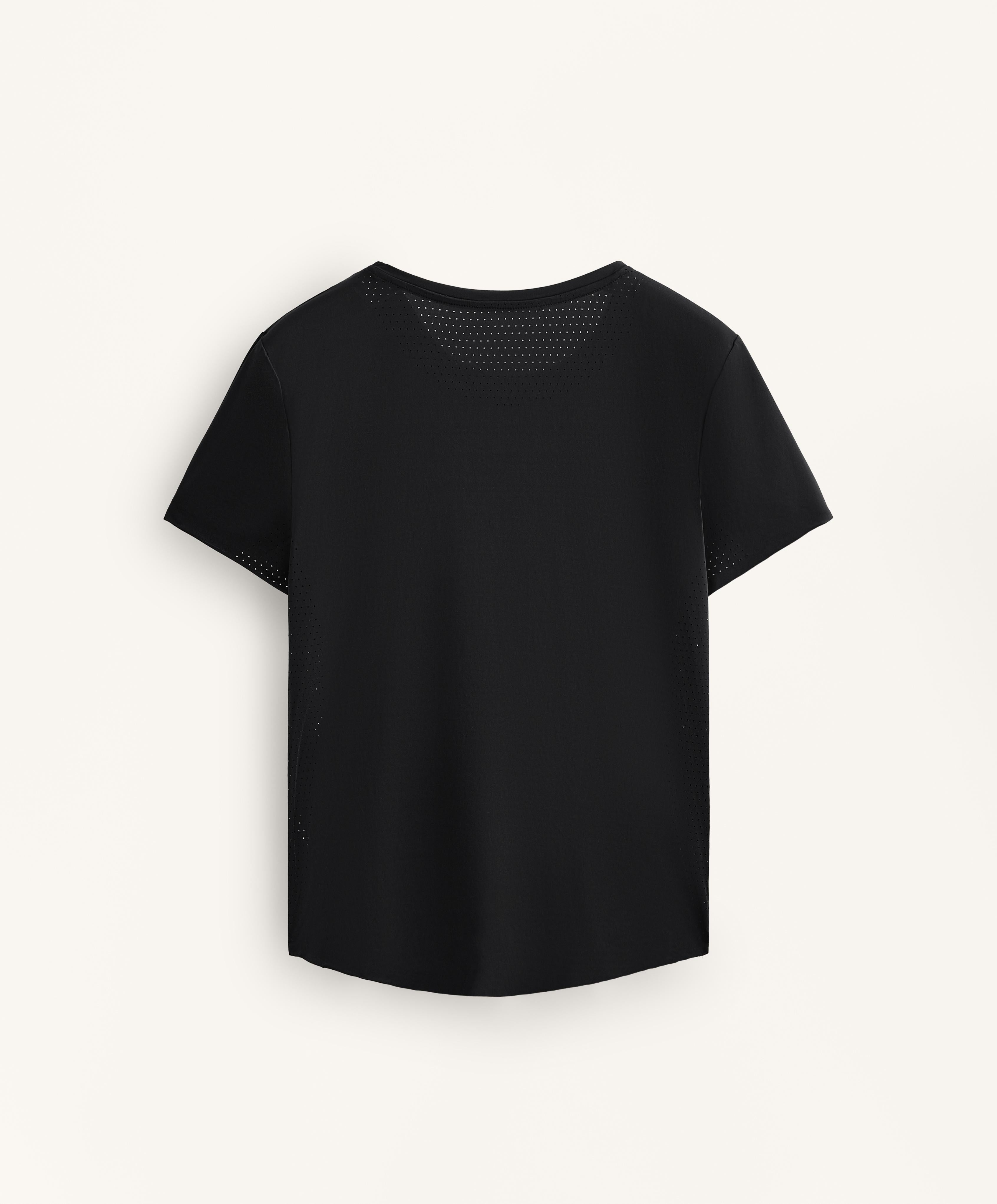 MICROPERFORATED SHORT SLEEVED TECHNICAL T SHIRT