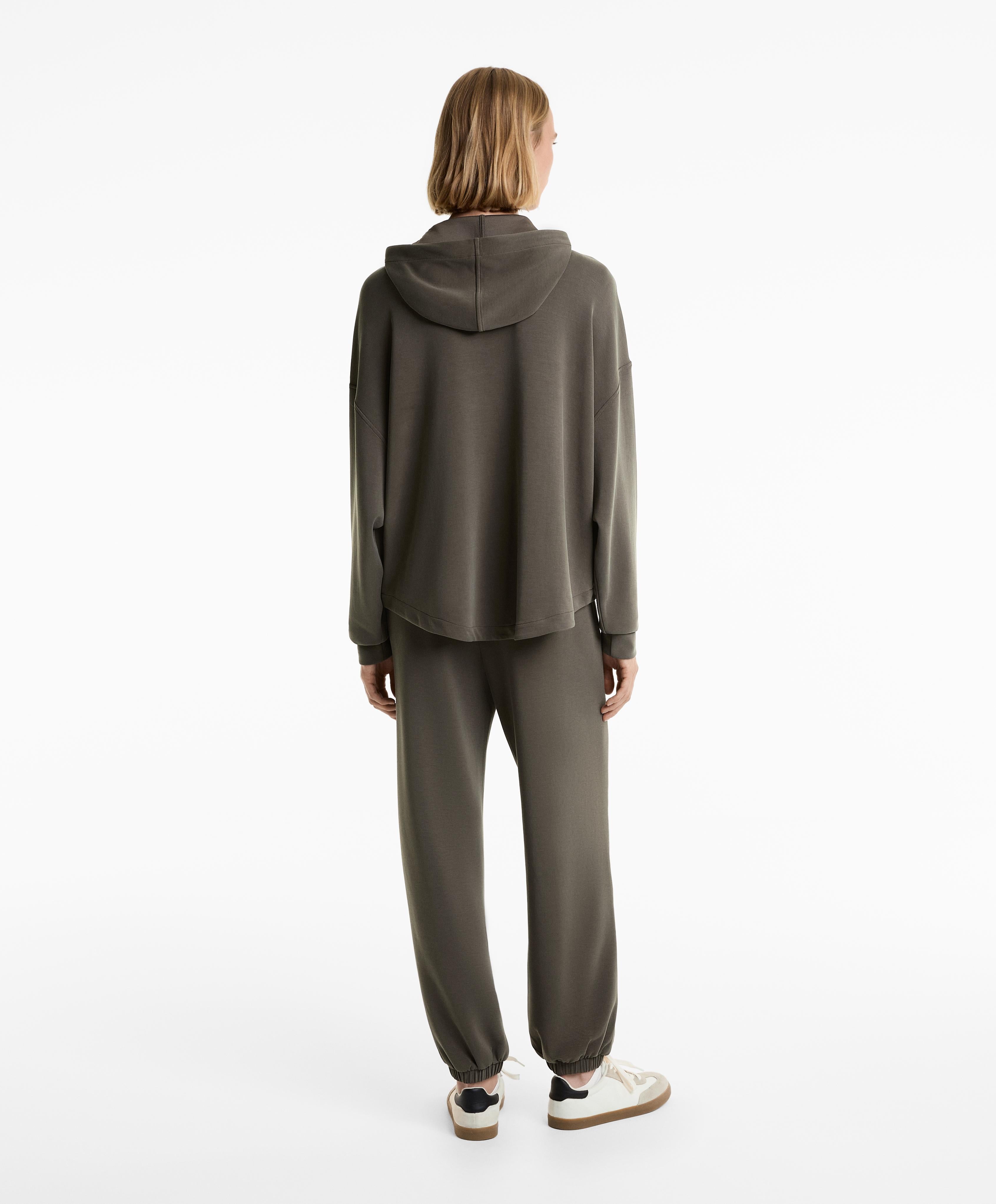 SOFT TOUCH MODAL ZIP SWEATSHIRT