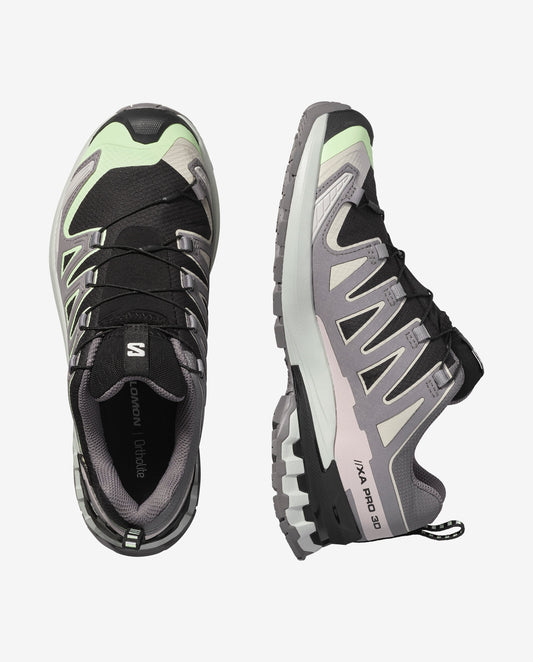 XA PRO 3D V9 GORE TEX BLACK / PATINA GREEN WOMEN