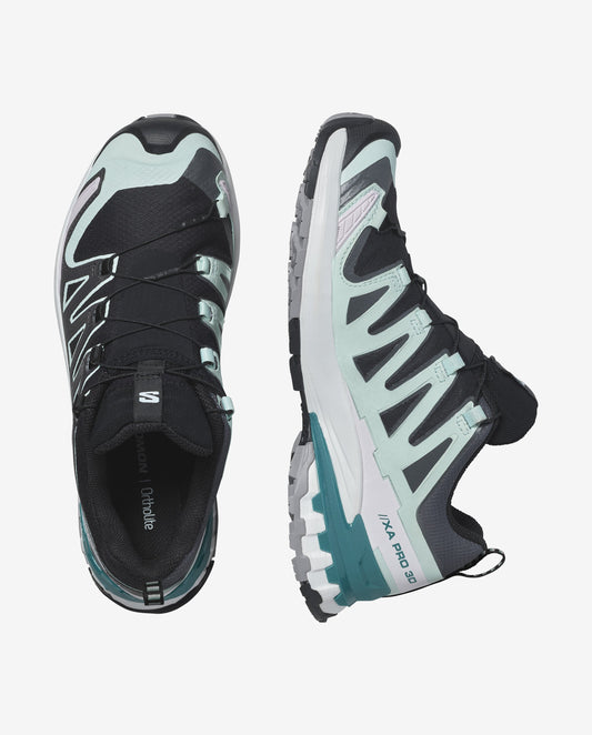 XA PRO 3D V9 GORE TEX BLACK / BLEACHED AQUA WOMEN