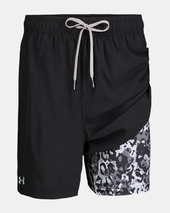 UA Compression Volley Men's 2 in 1 Swim Shorts