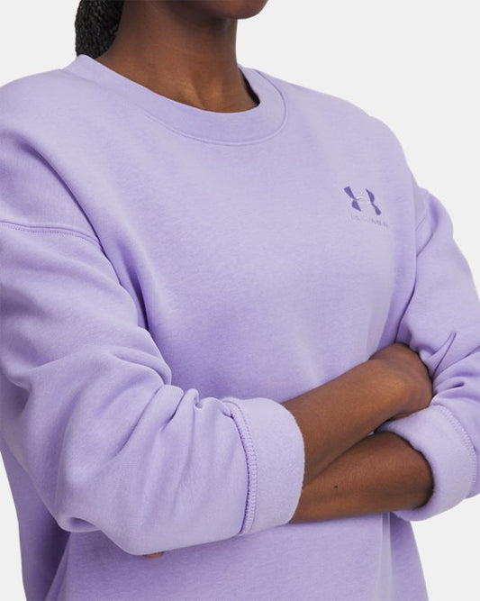 UA Icon Fleece Women's Oversized Crew