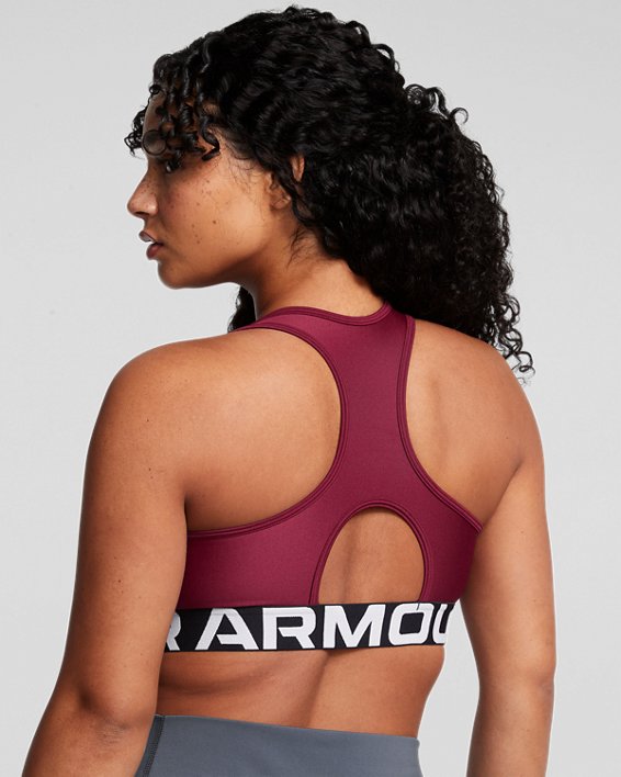 HeatGear Armour Mid Branded Women's Sports Bra