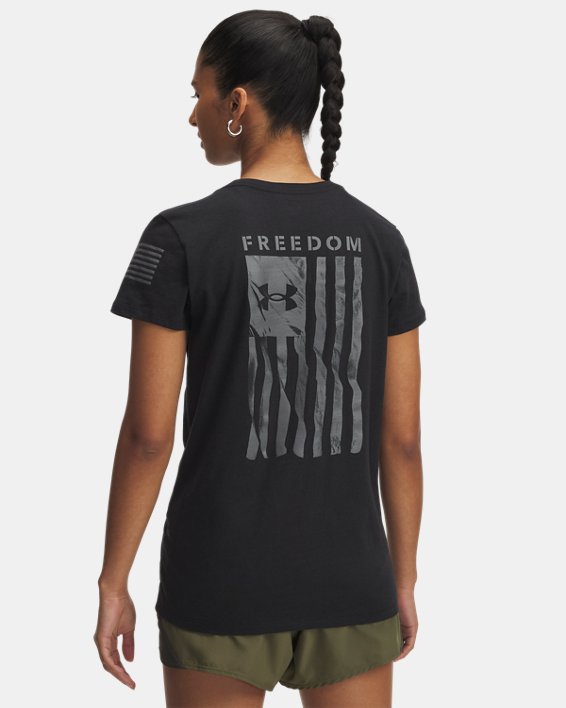 UA Freedom Flag Women's T Shirt