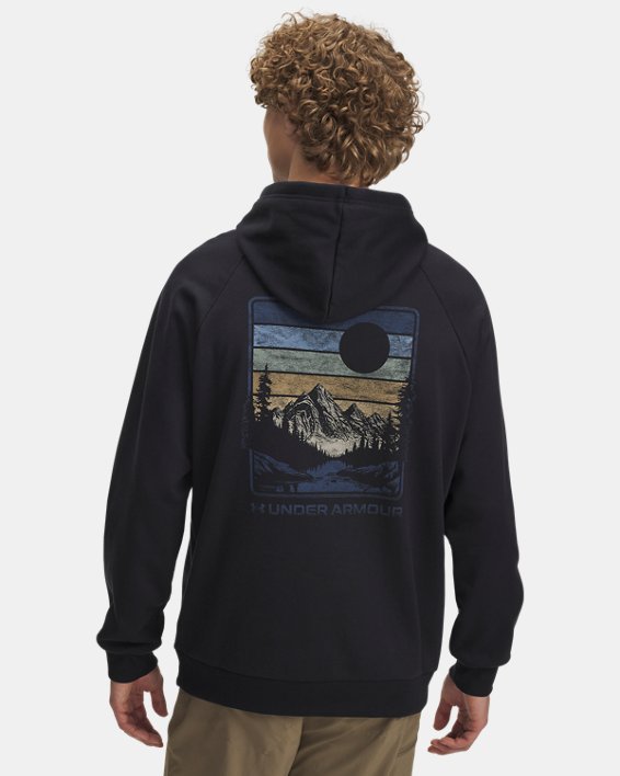 UA Rival Fleece Graphic OD Men's Hoodie