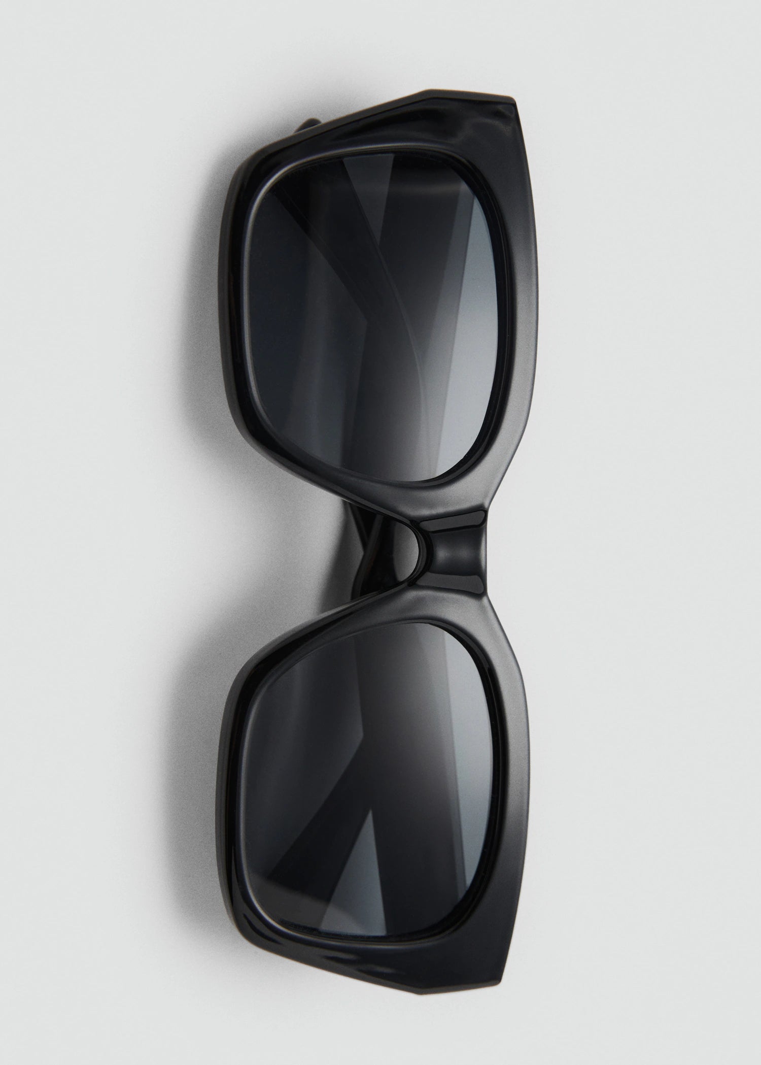 Squared Frame Sunglasses Black