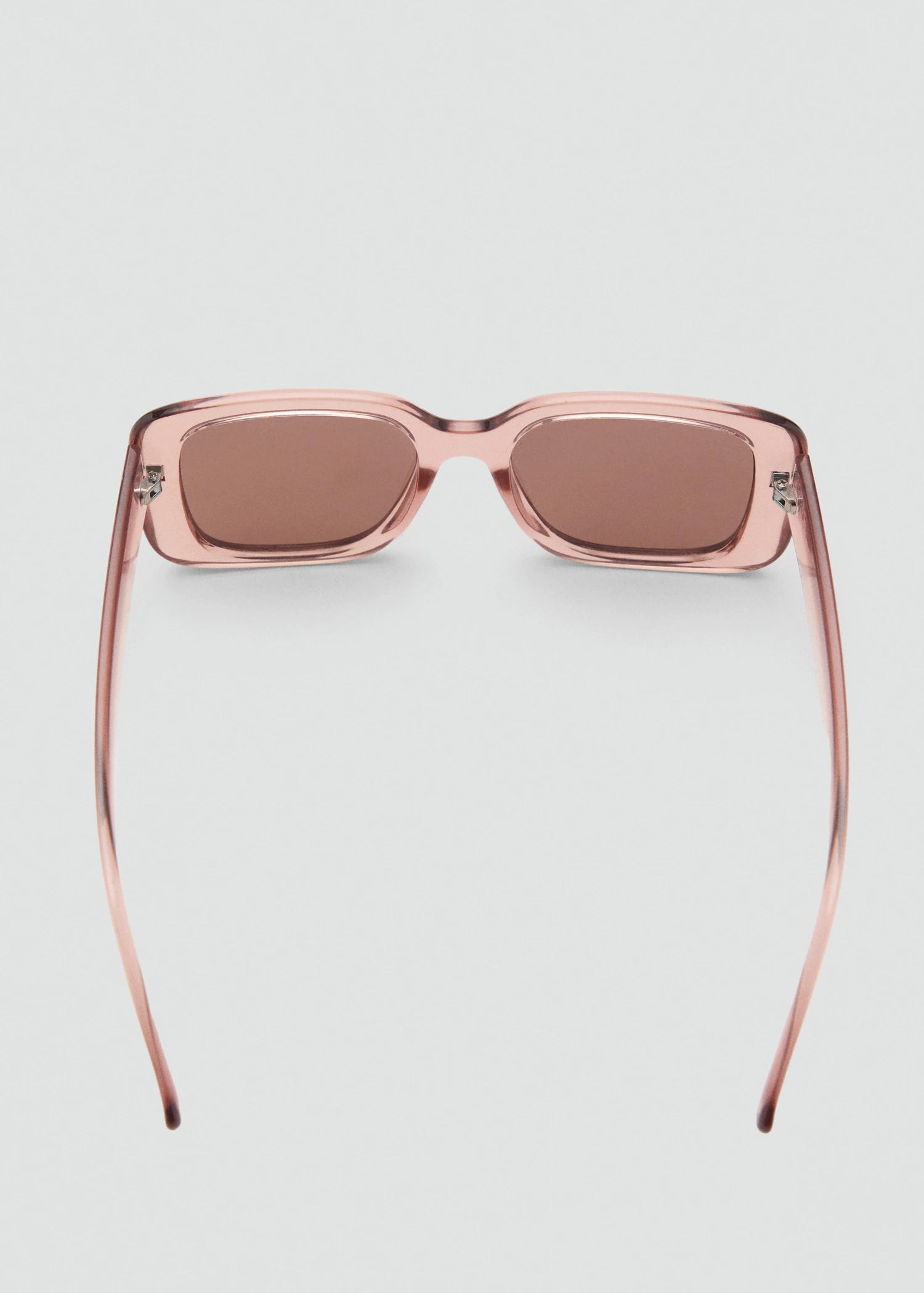 Squared Frame Sunglasses Pastel Pink