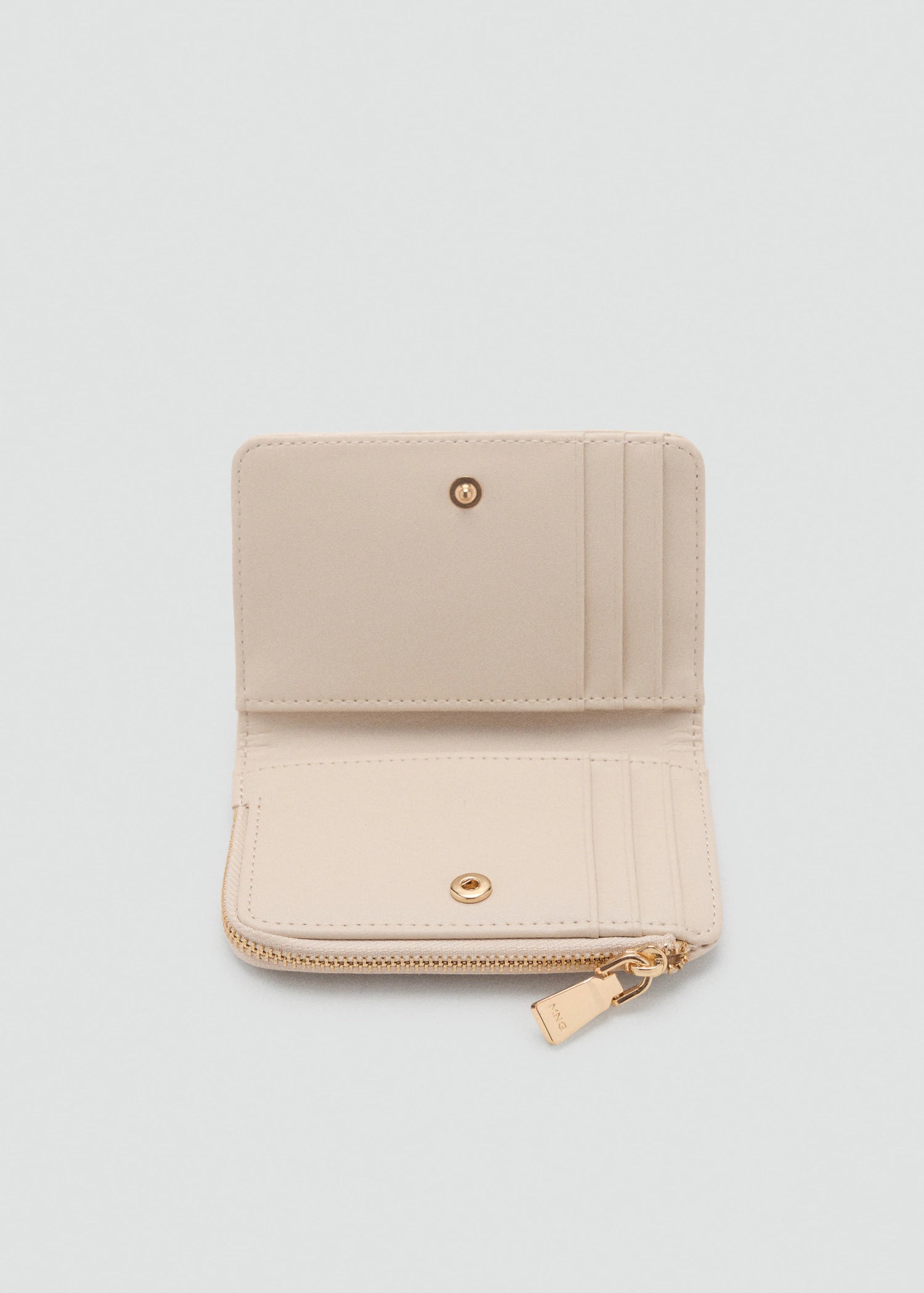 Small Padded Wallet Off White