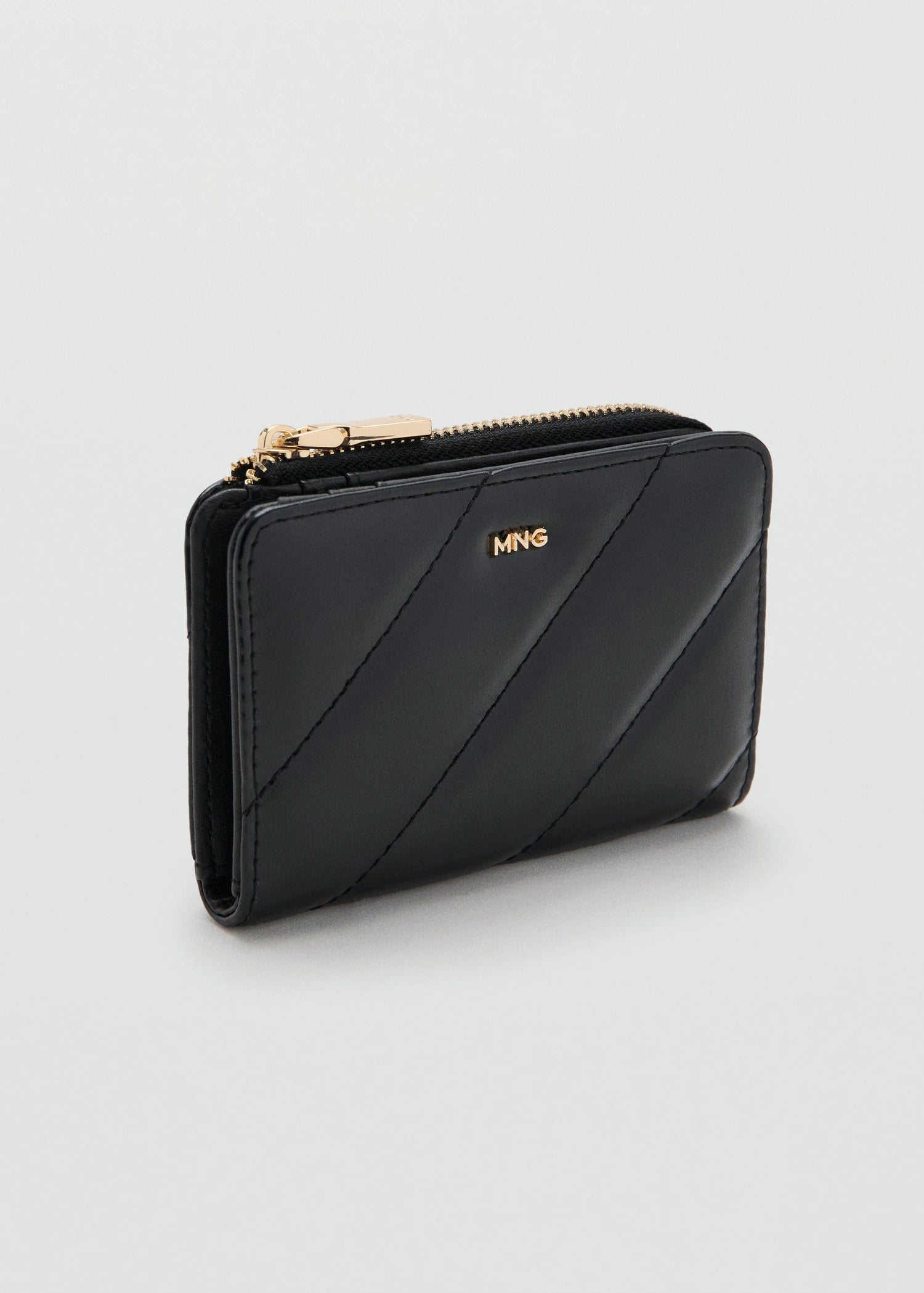 Small Padded Wallet Black