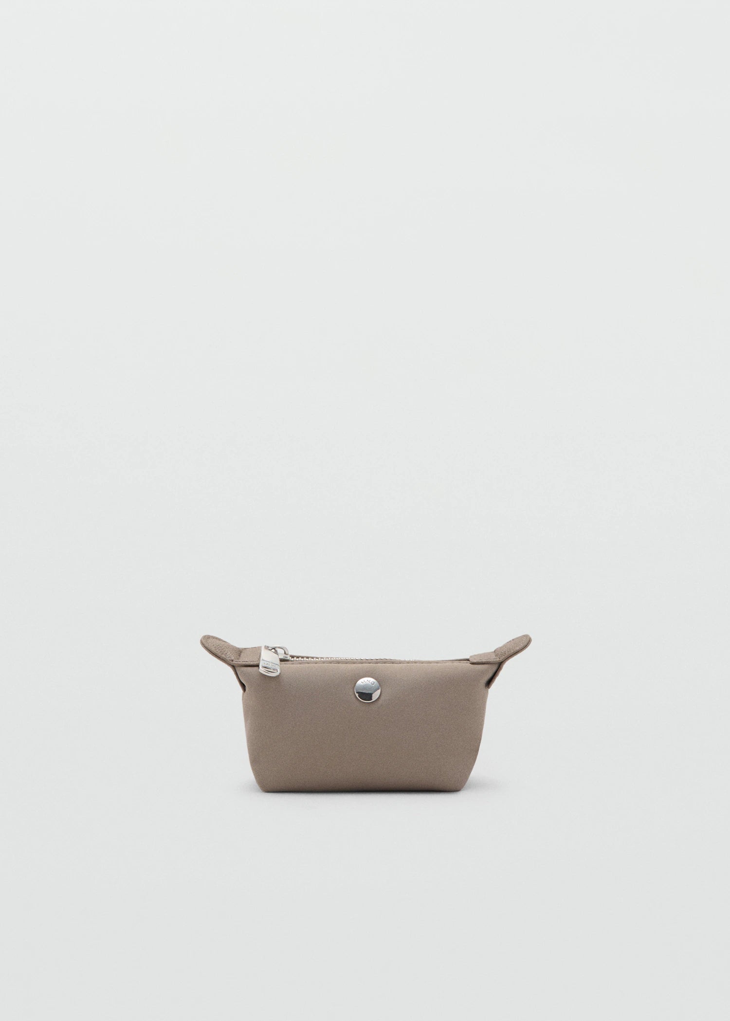 Small Nylon Vanity Case Light/Pastel Brown