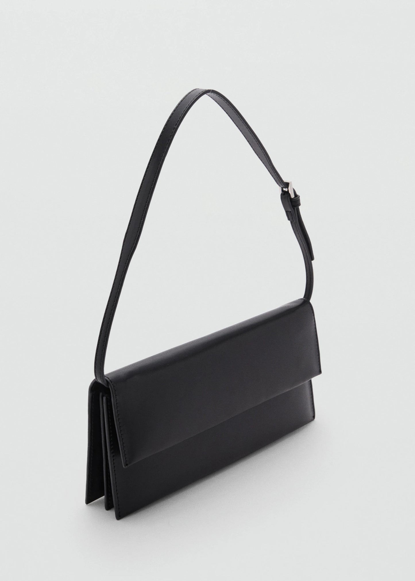 Shoulder Bag With Strap Black