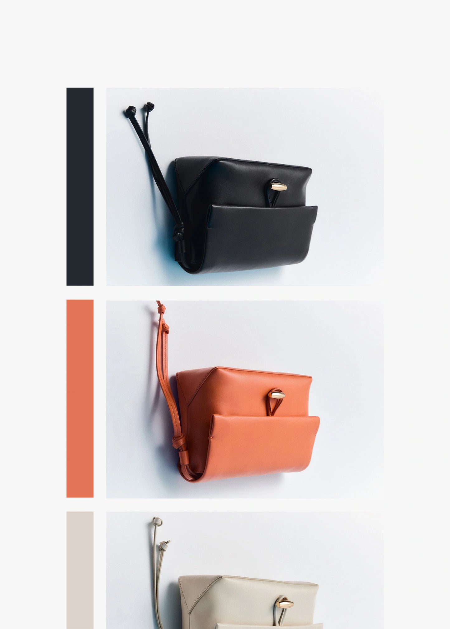 Shoulder Bag With Strap Orange