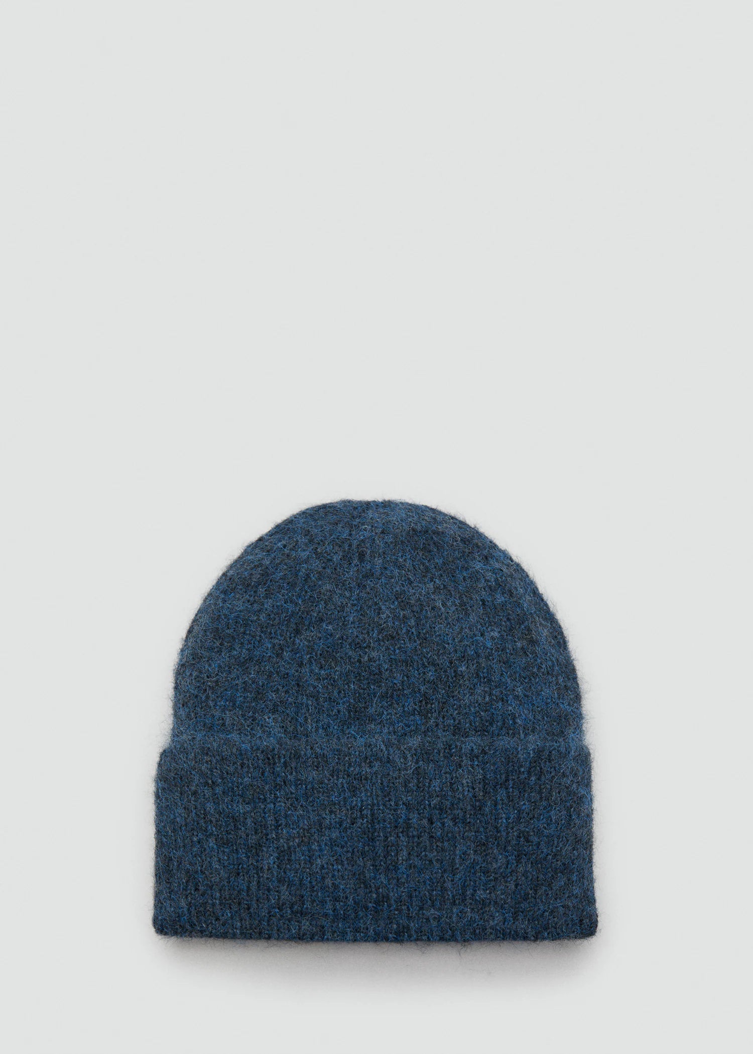 Rib Knit Cap Navy