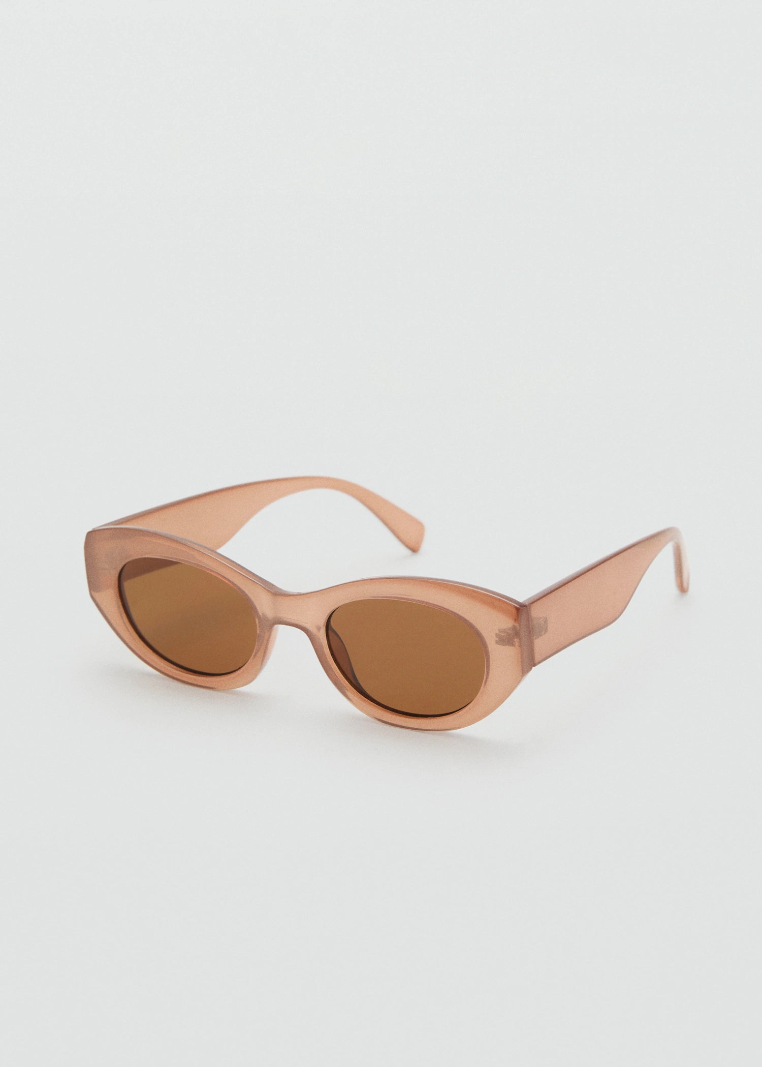 Resin Frame Sunglasses Brown