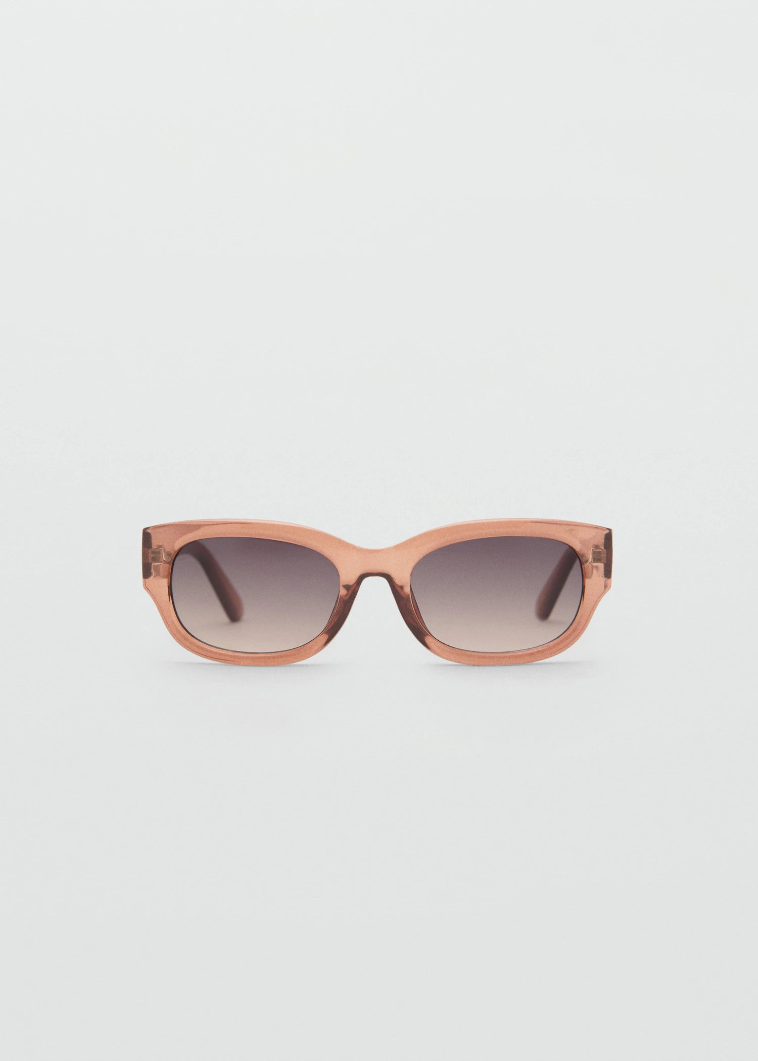 Resin Frame Sunglasses Peach