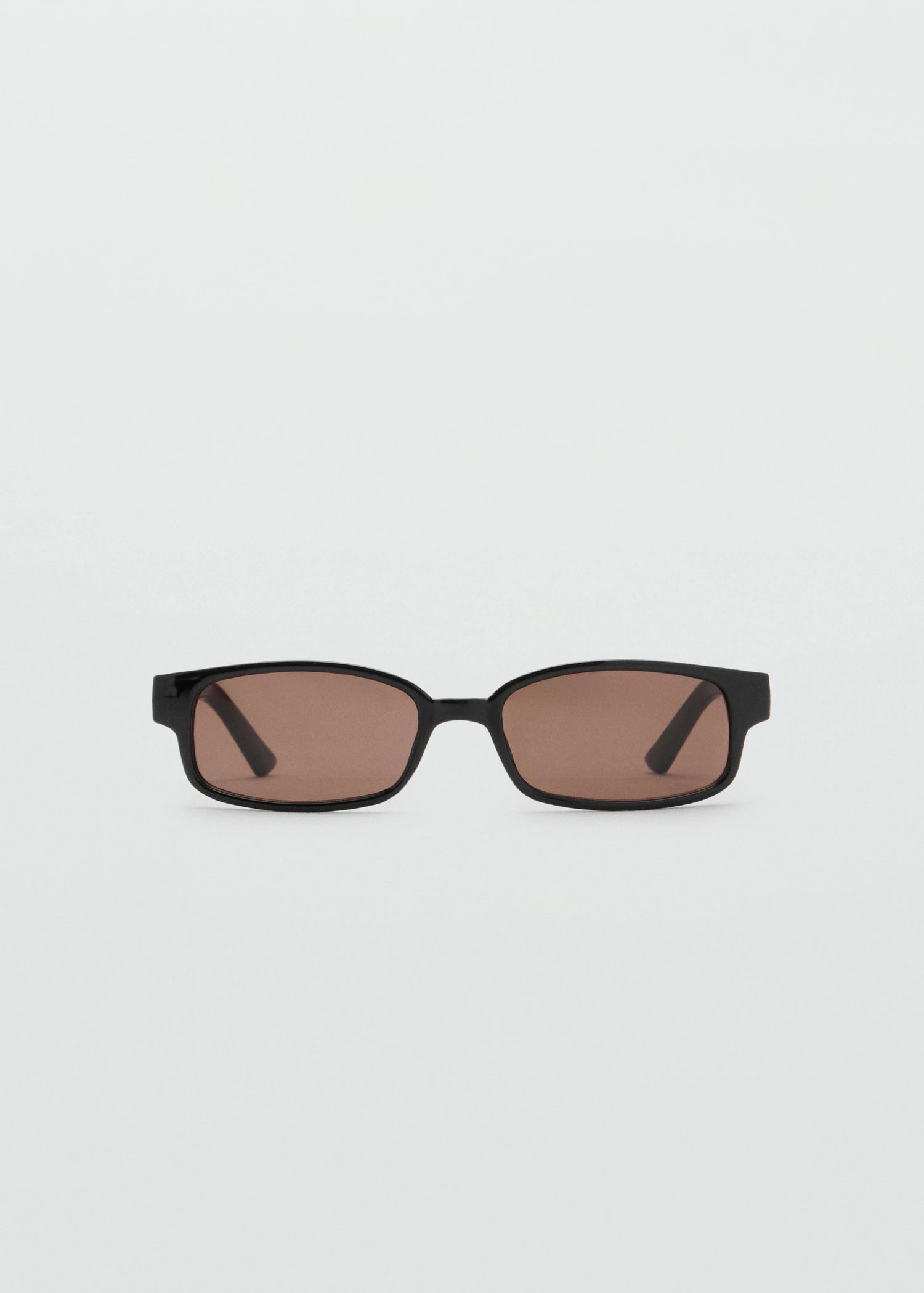 Rectangular Frame Sunglasses Black