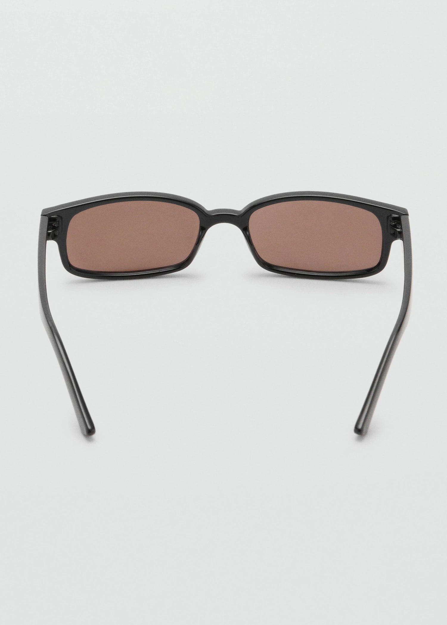 Rectangular Frame Sunglasses Black