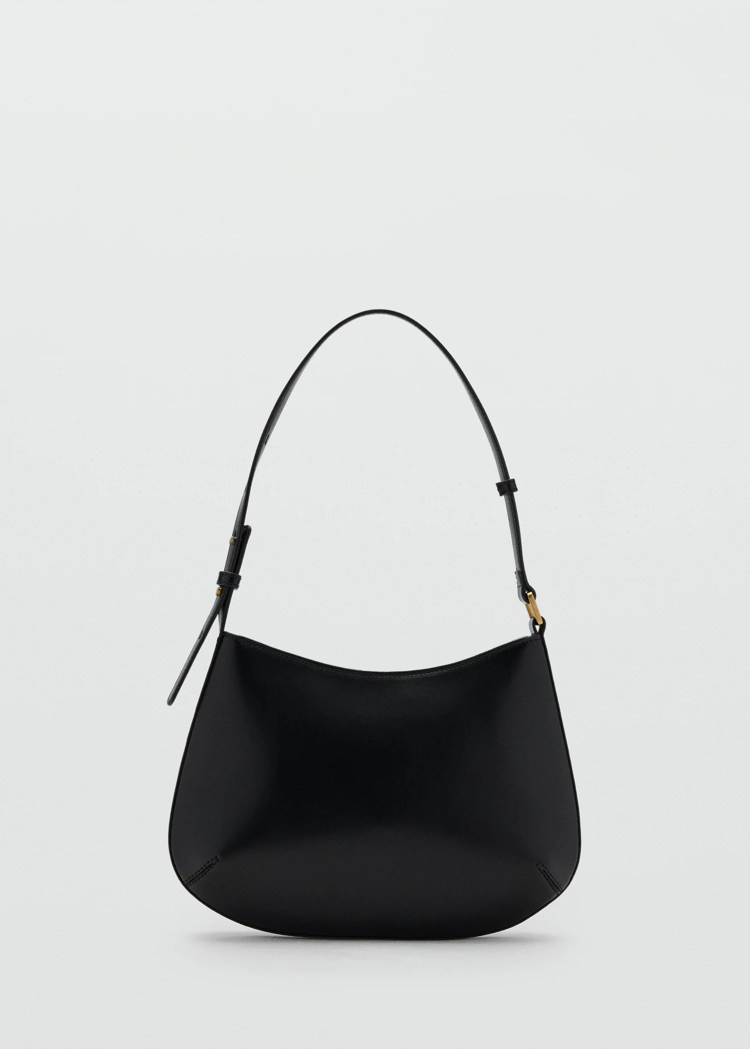 Oval Shoulder Bag Black