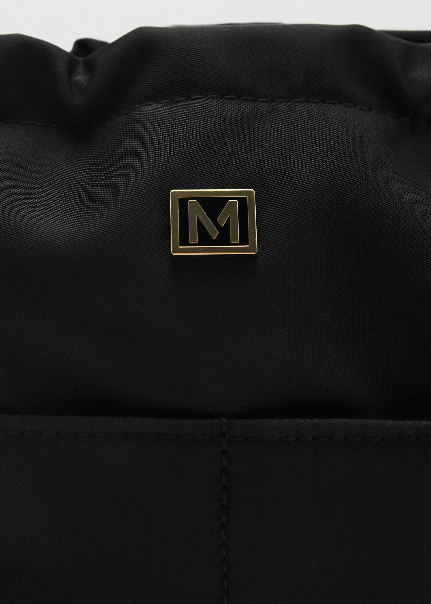 Nylon Toiletry Bag With Pockets Black