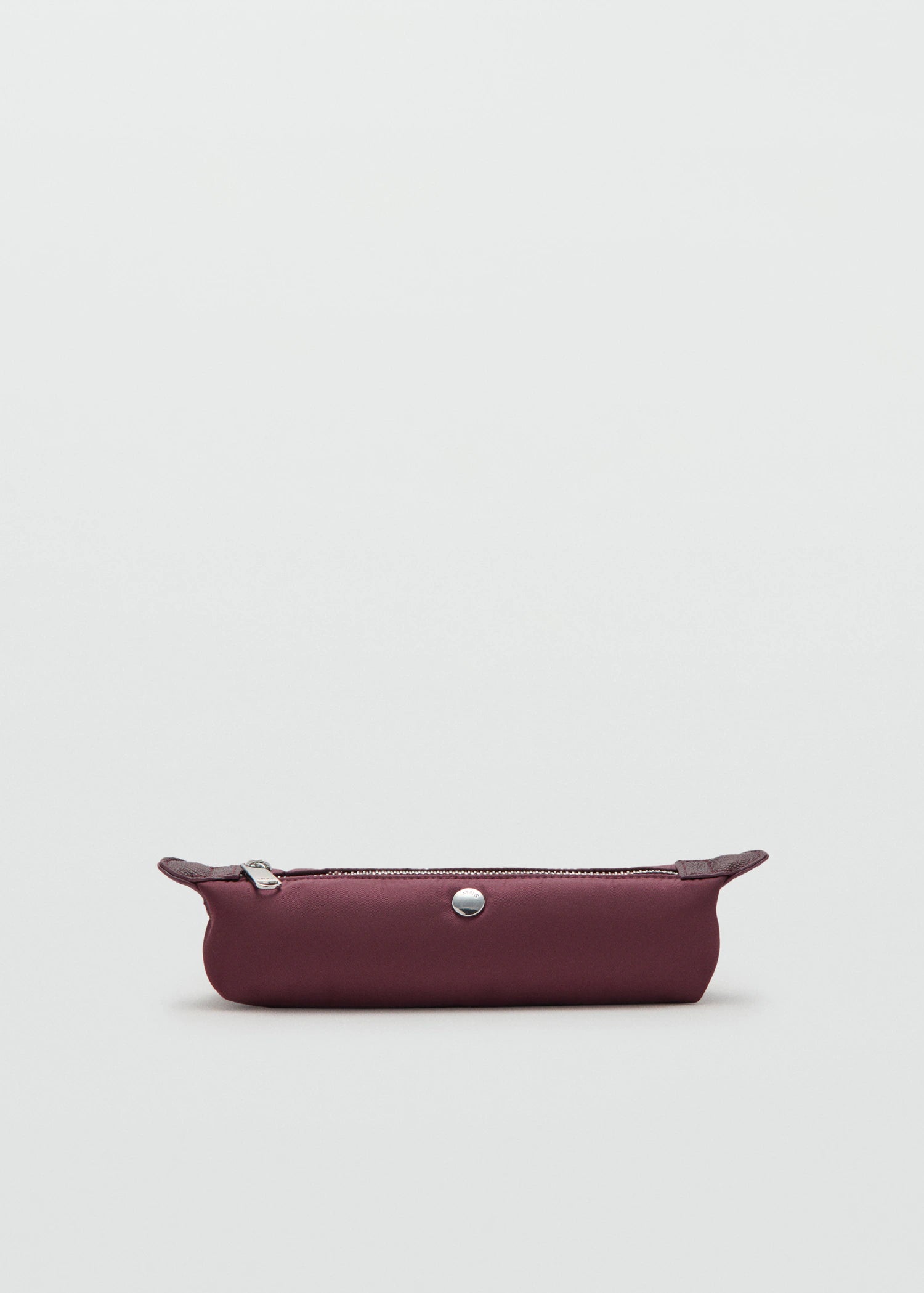 Nylon Case With Zip Burgundy