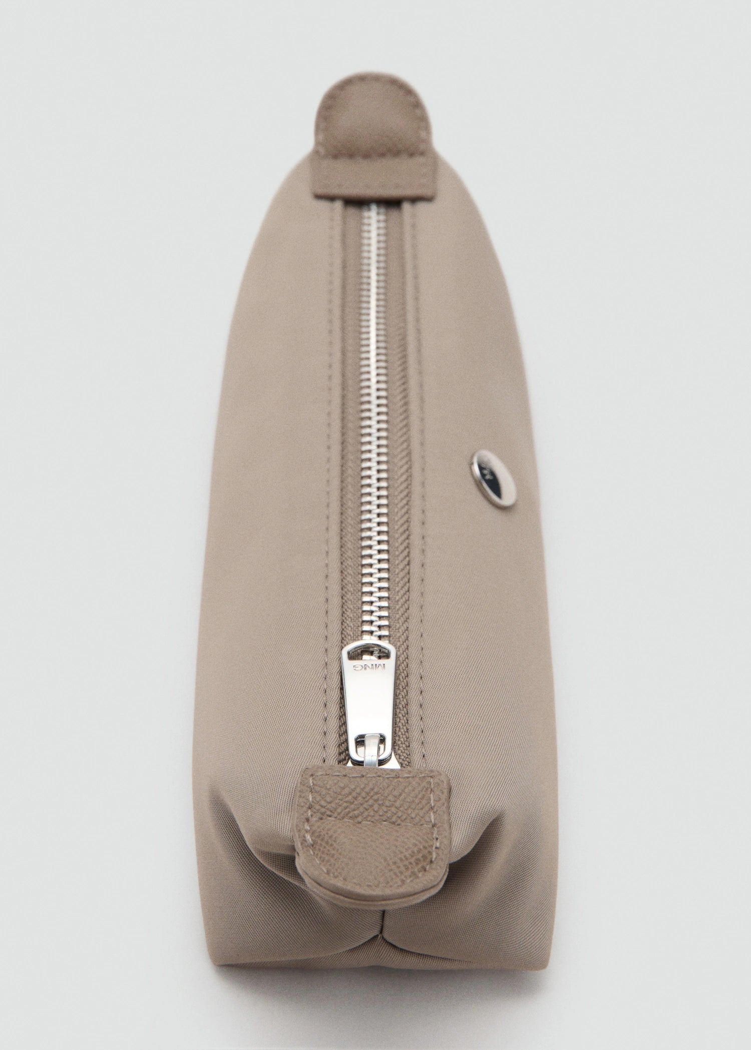 Nylon Case With Zip Light/Pastel Brown