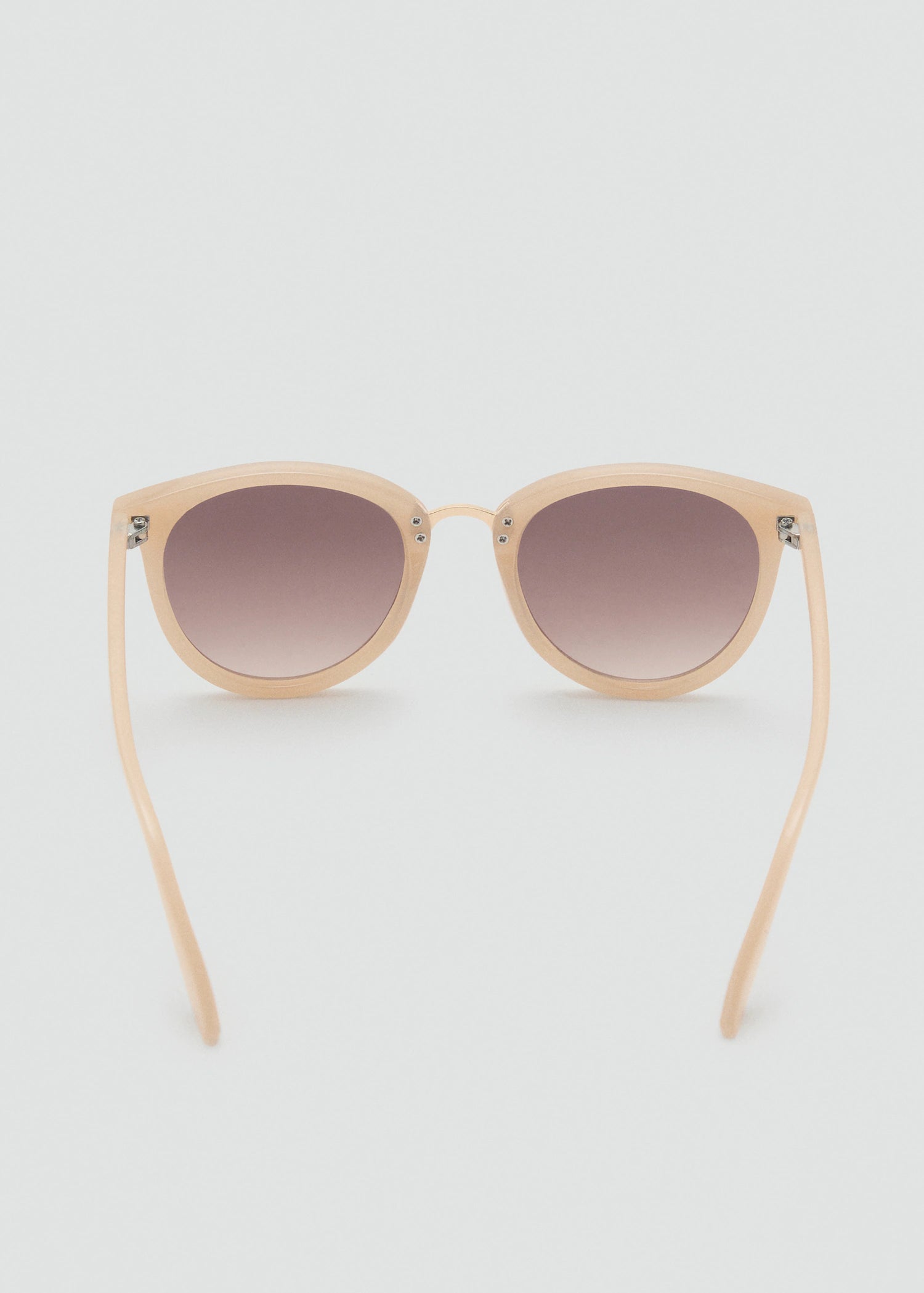 Metal Bridge Sunglasses Vanilla