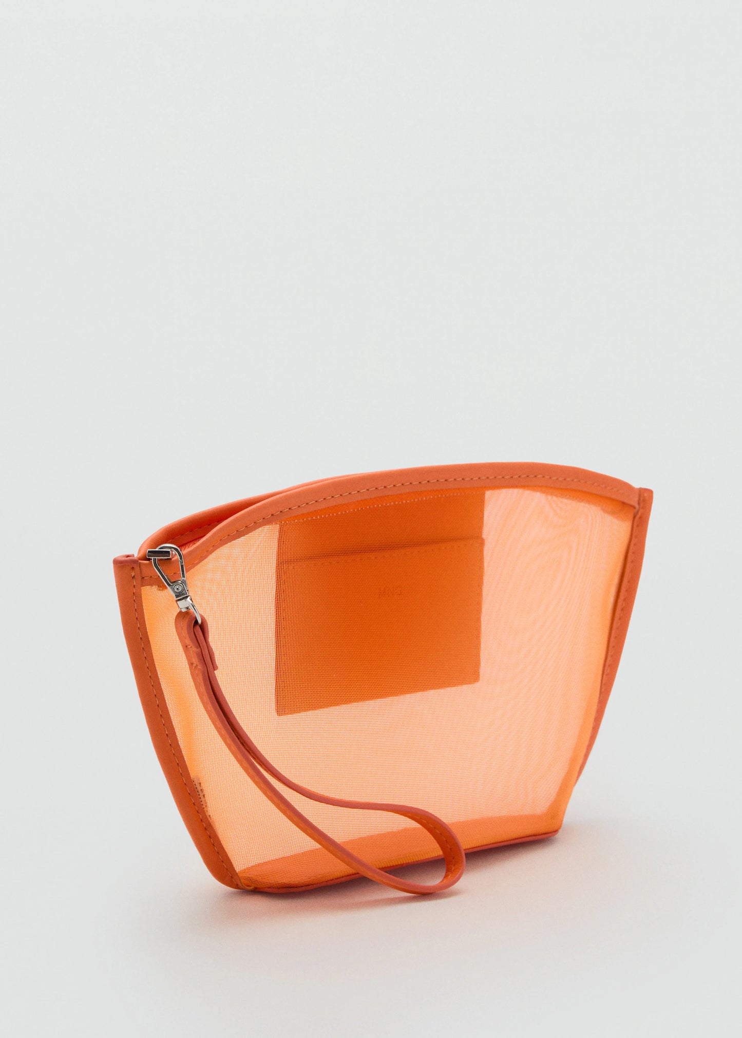 Mesh Toiletry Bag Orange