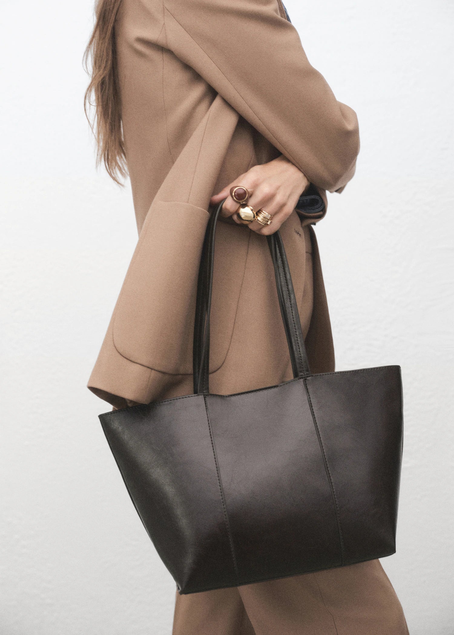 Medium Shopper Bag Chocolate