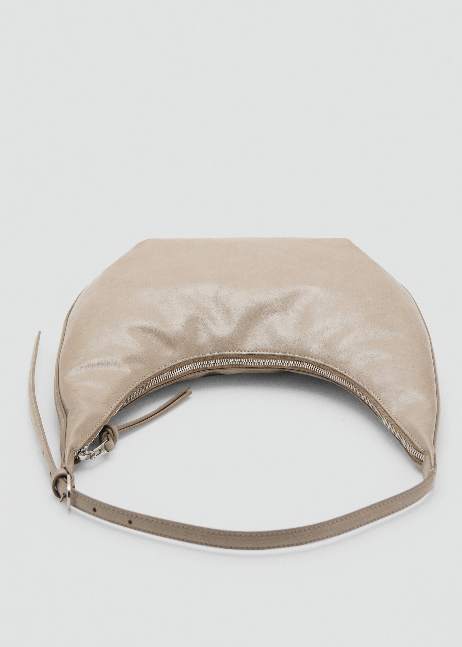 Medium Oval Shoulder Bag Light/Pastel Brown