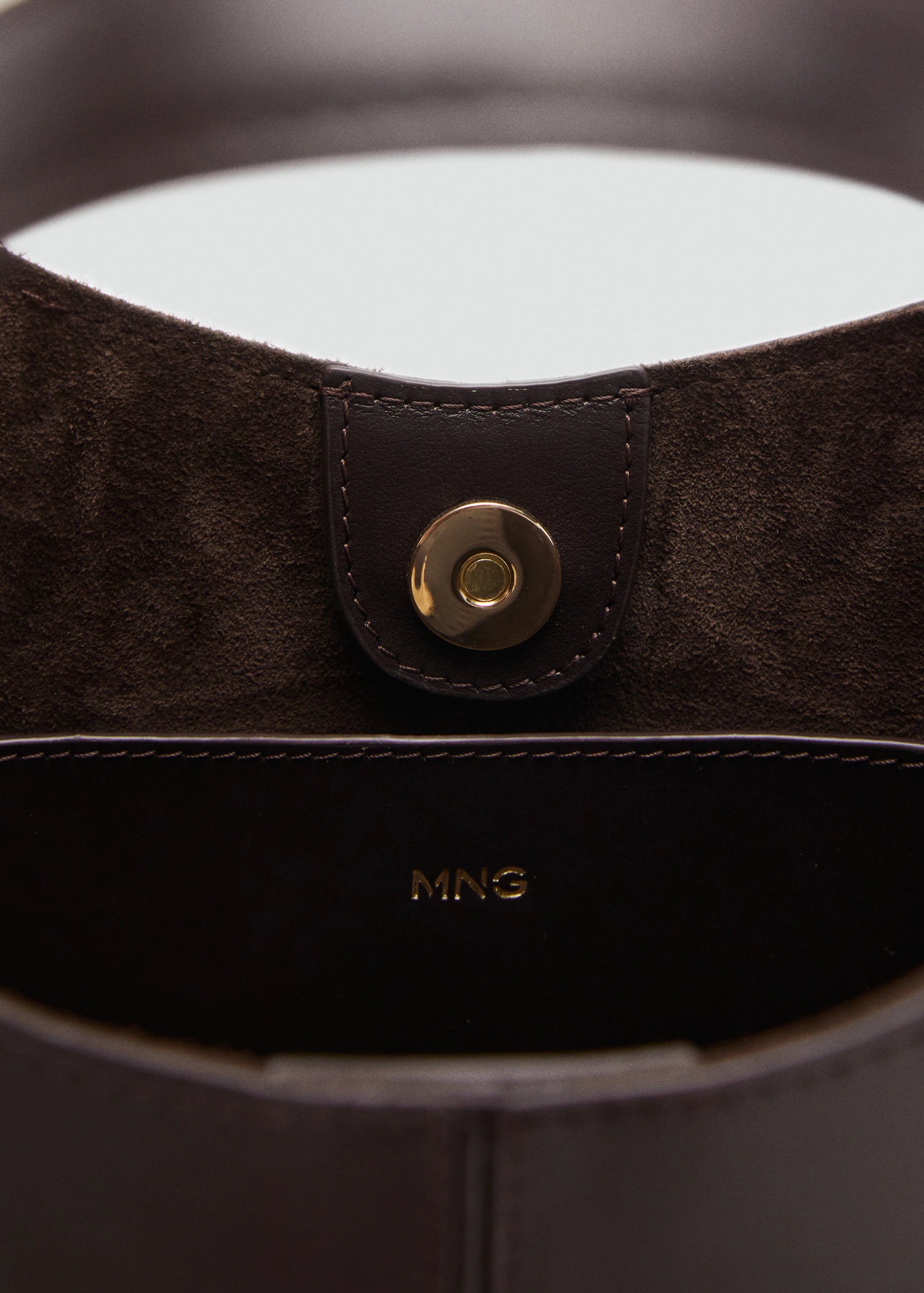 Leather Handbag Chocolate