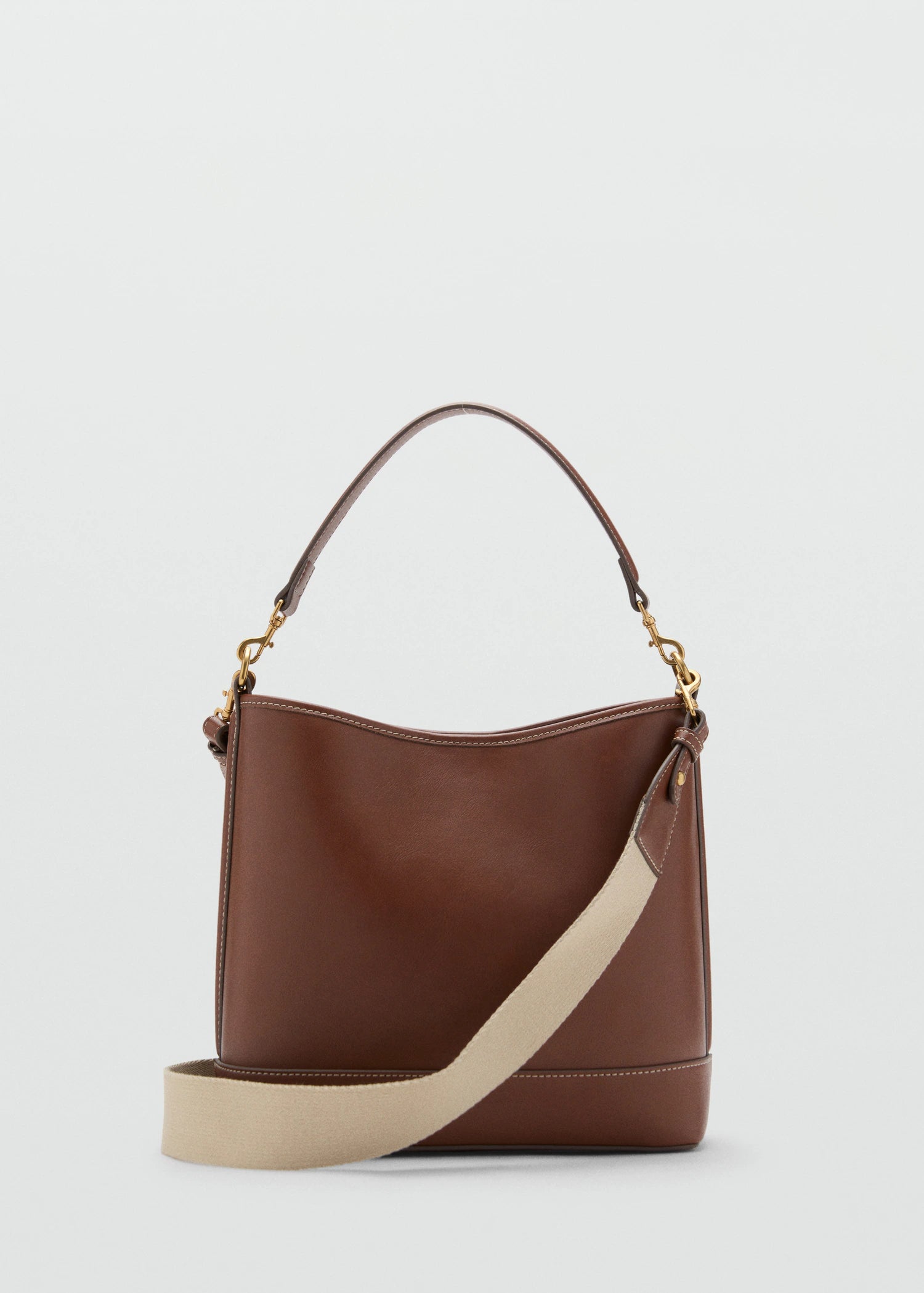 Large Bucket Bag Leather
