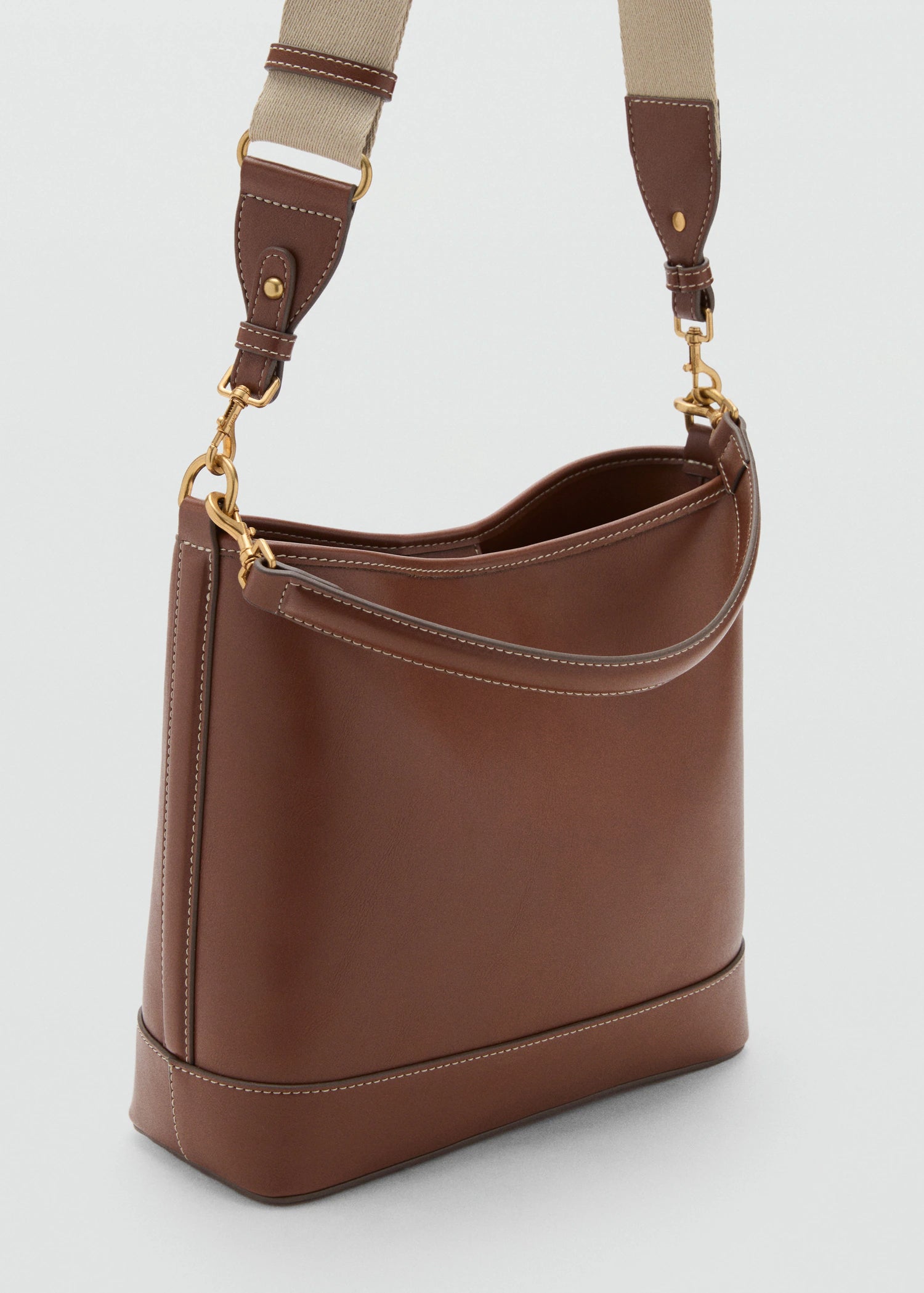 Large Bucket Bag Leather