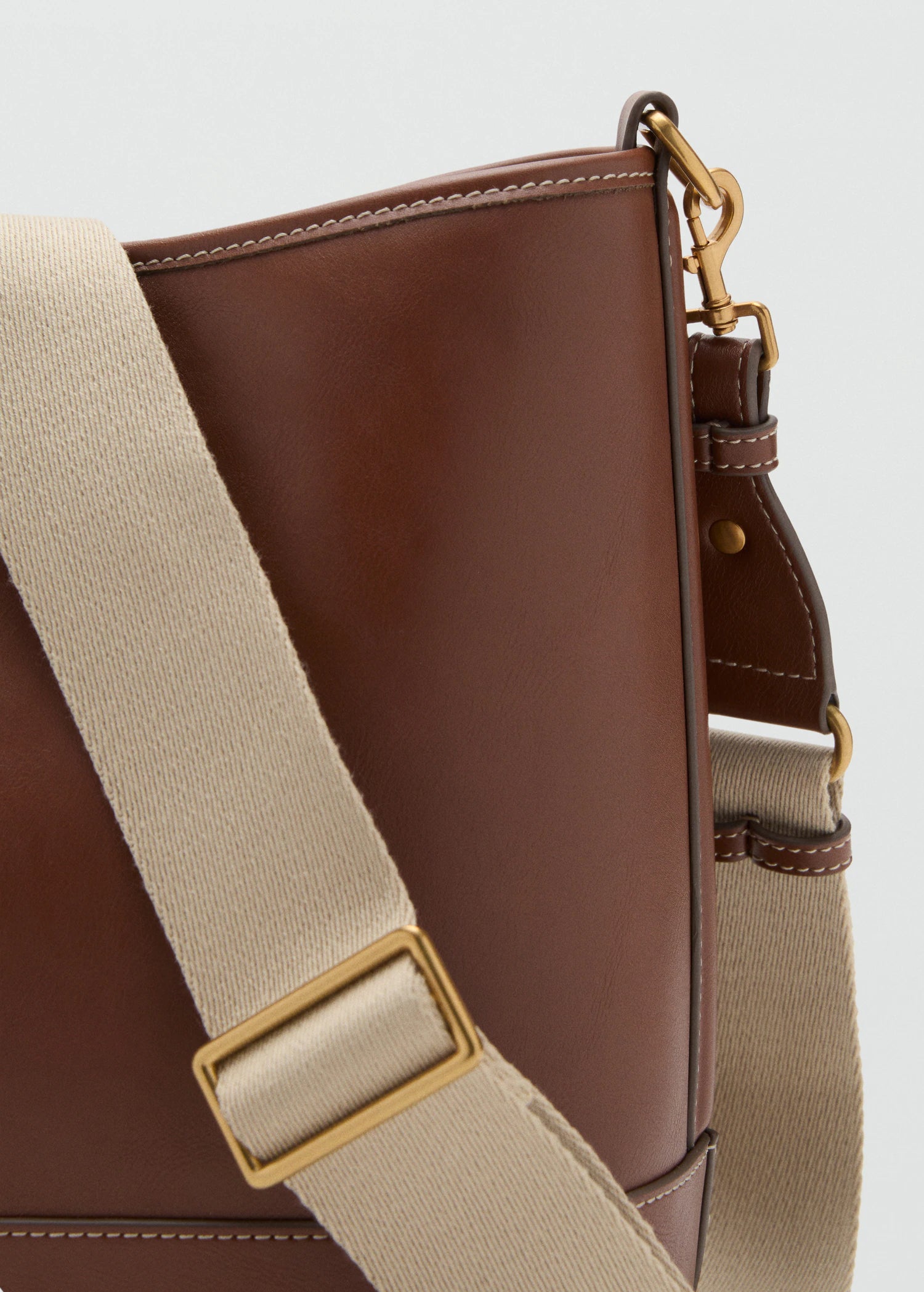 Large Bucket Bag Leather