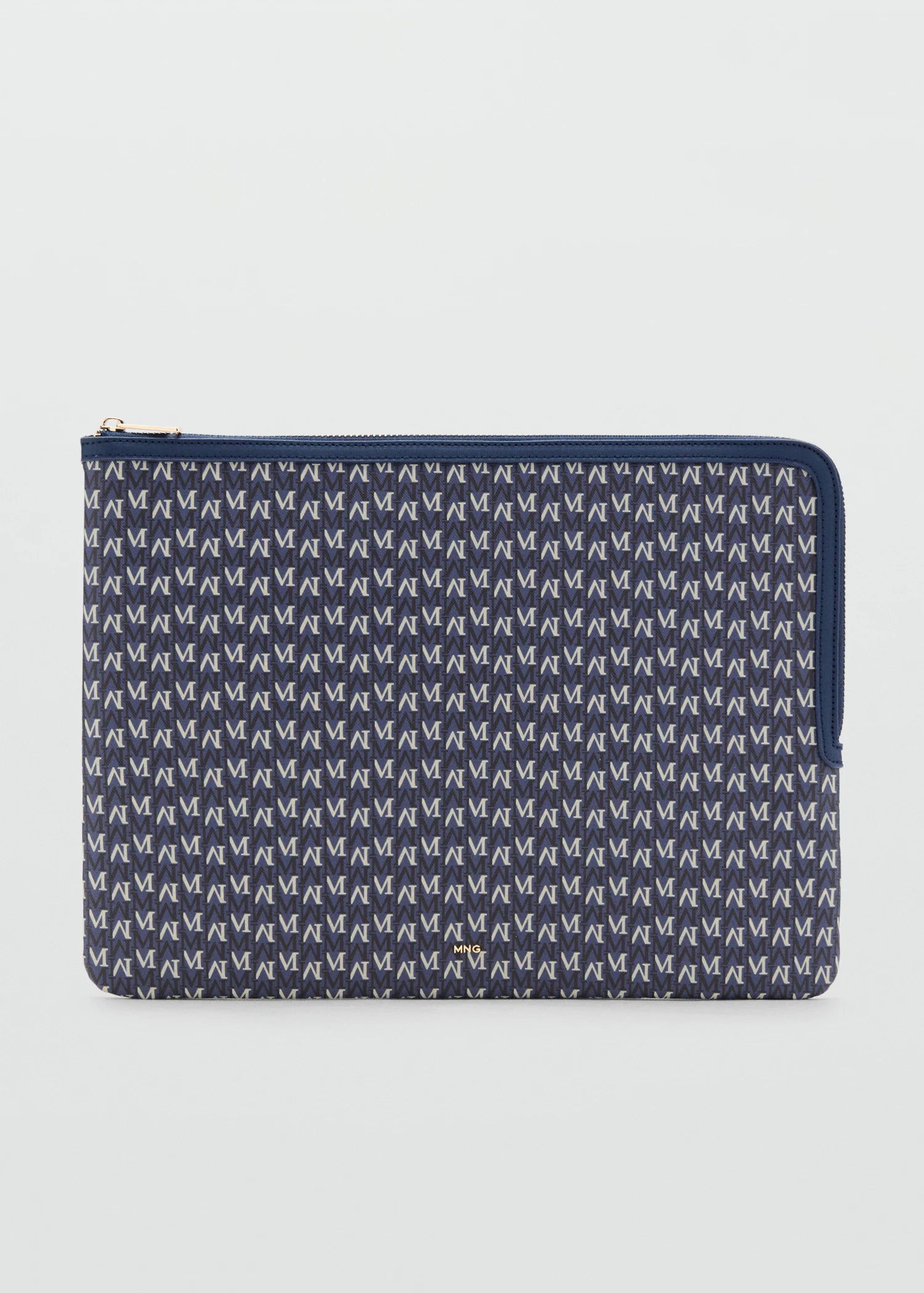 Laptop Case With Printed Logo Navy