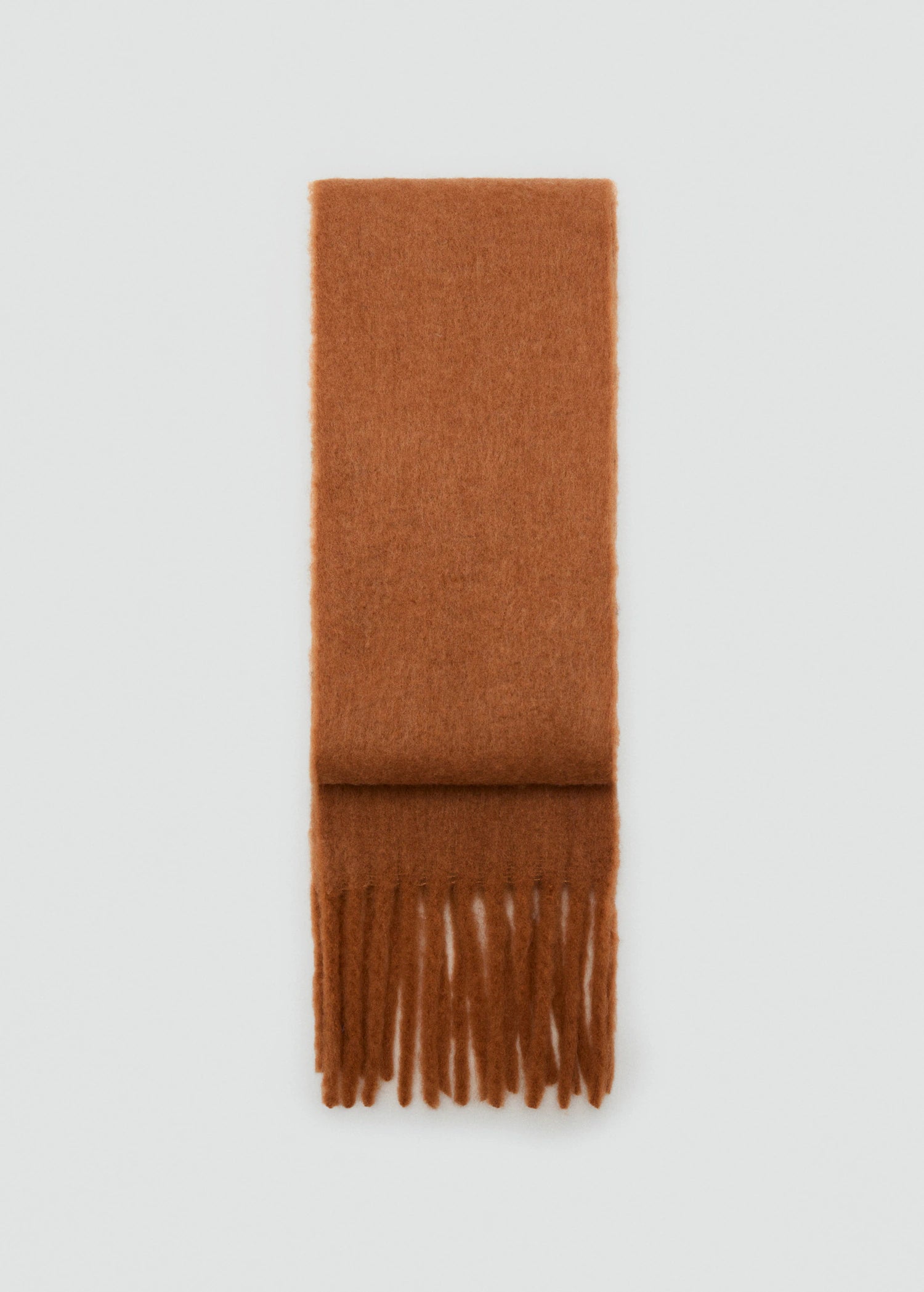 Fringed Edge Scarf Caramel