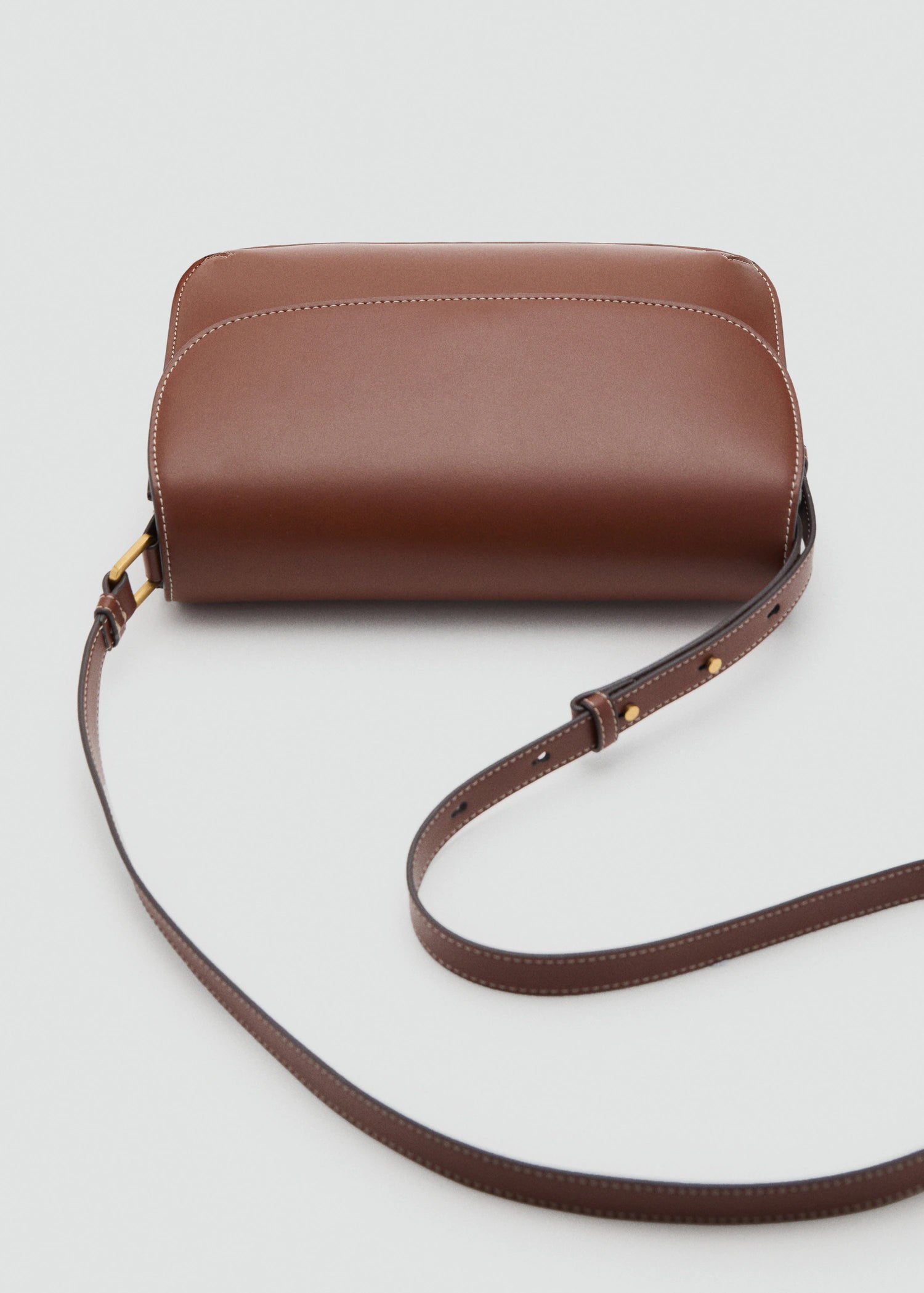 Crossbody Bag With Flap Leather