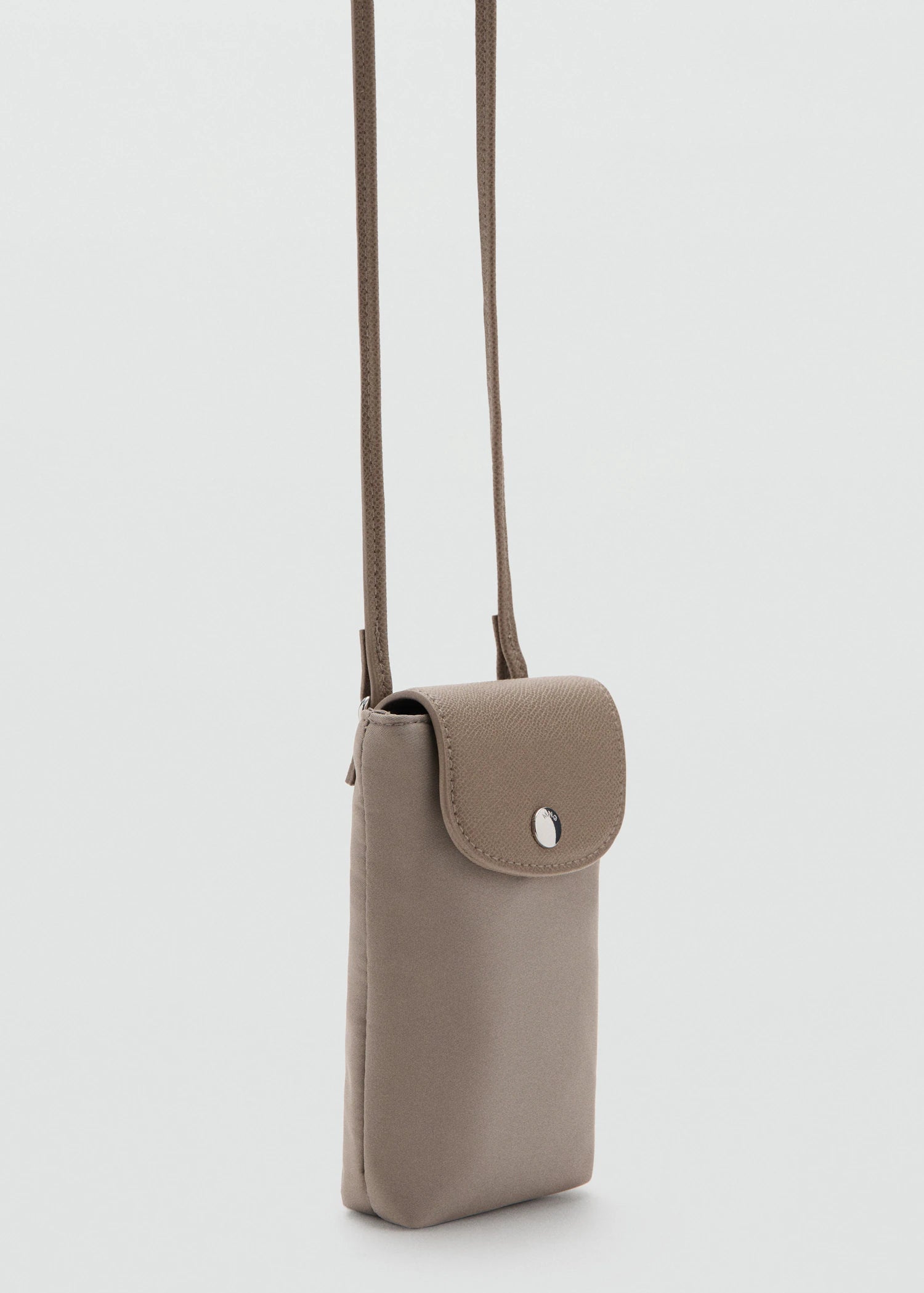 Combined Nylon Mobile Phone Case Light/Pastel Brown