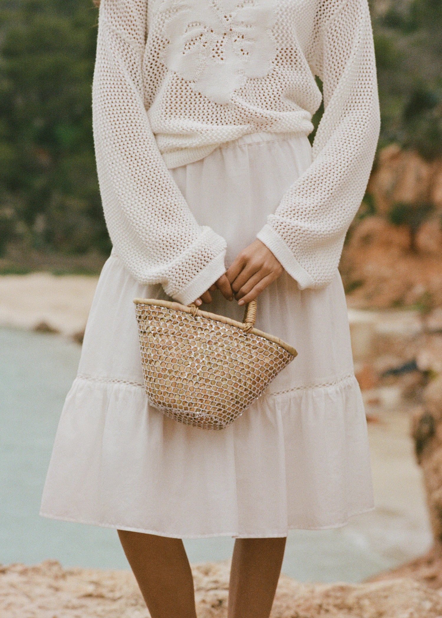 Combined Mini Basket Beige