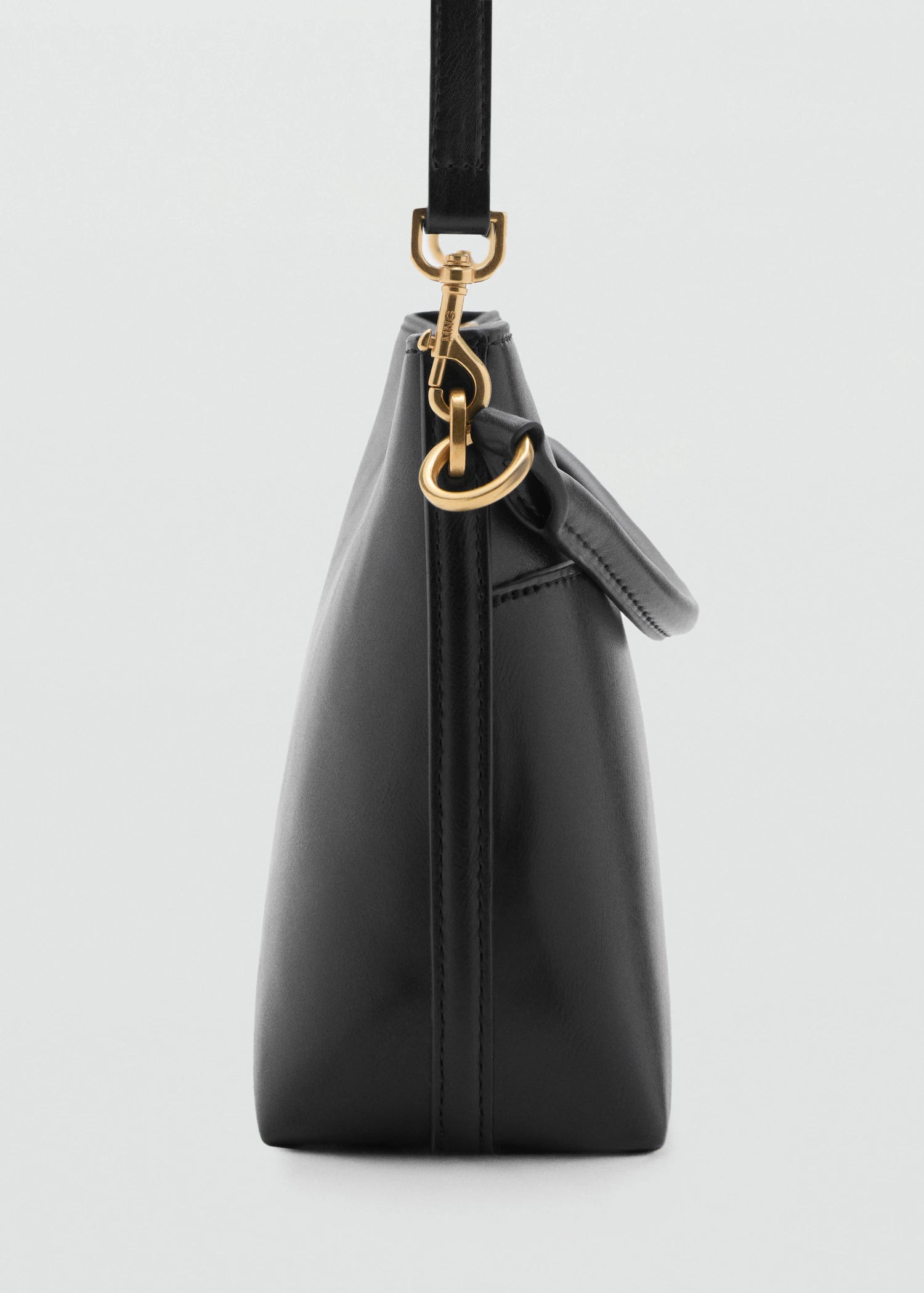 Bucket Bag With Metal Detail Black