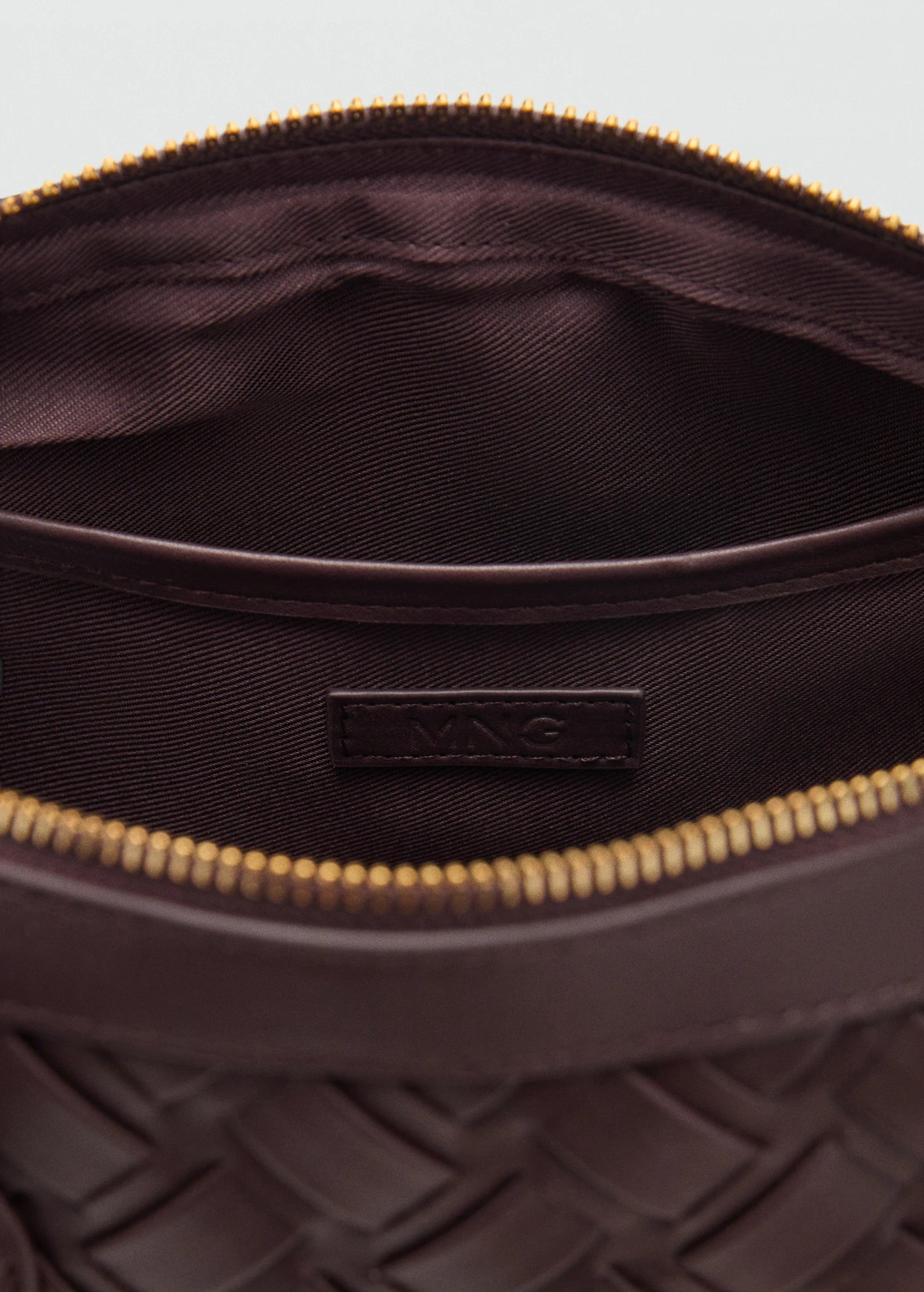 Braided Bowling Bag Chocolate