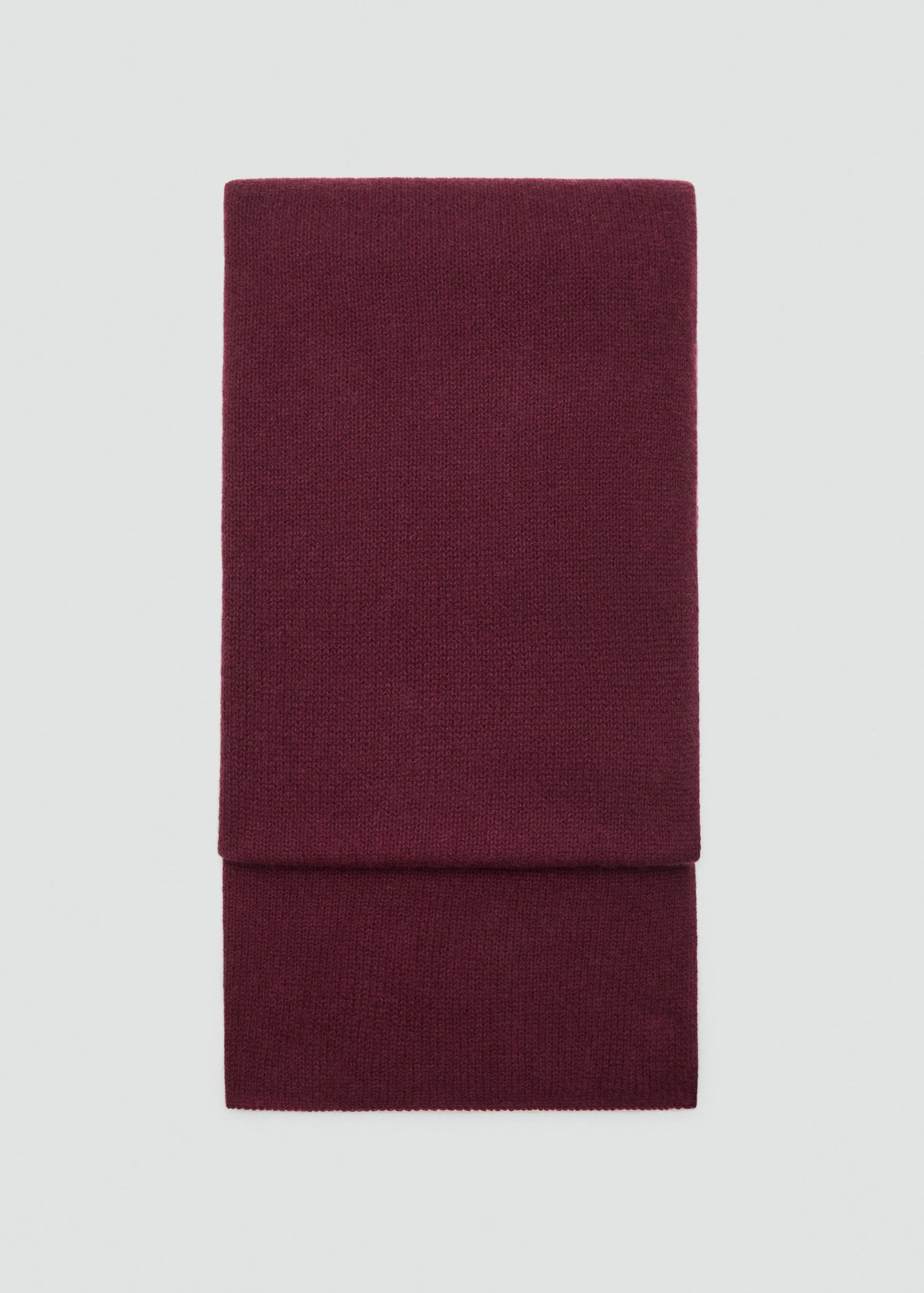 100% Cashmere Scarf Burgundy